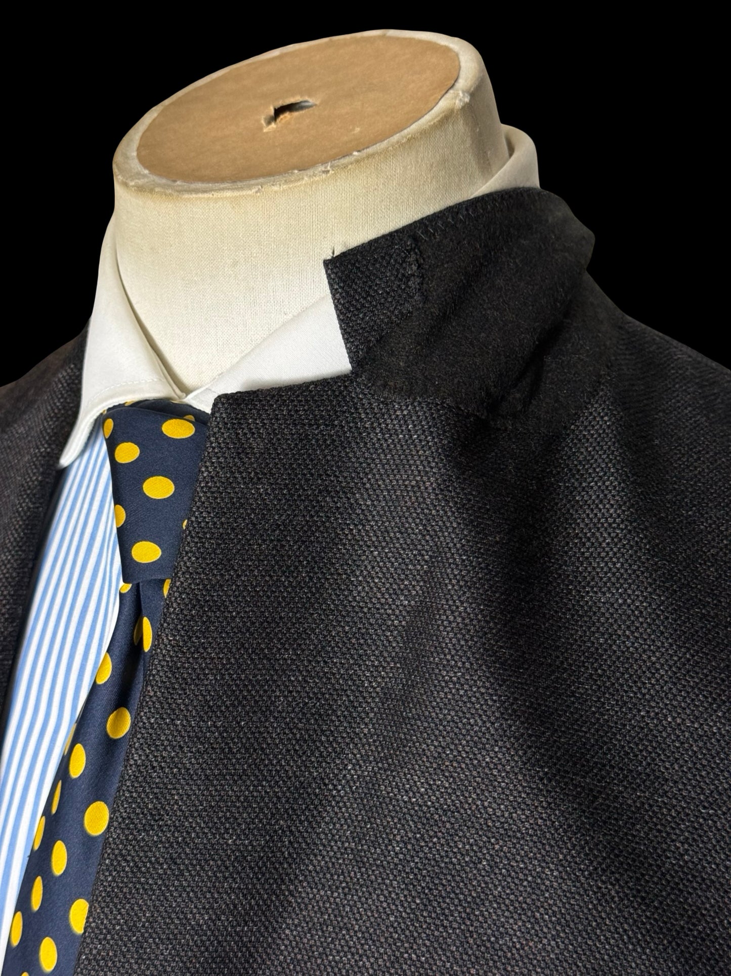 Kilgour Savile Row Brown Hopsack Wool Sport Coat Blazer 36”