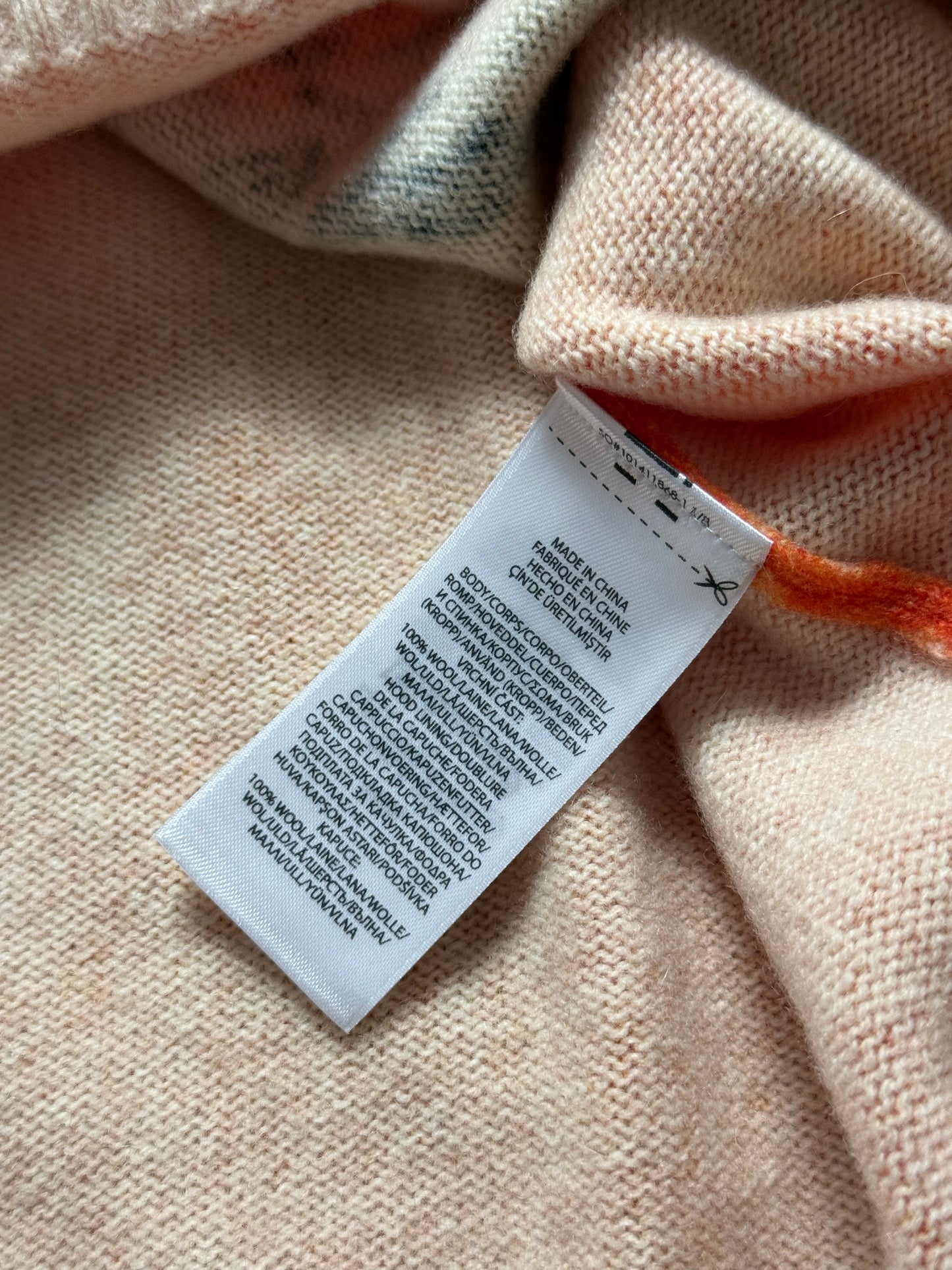 BNWT Men’s Polo Ralph Lauren Five Horsemen Wool Hoodie Orange