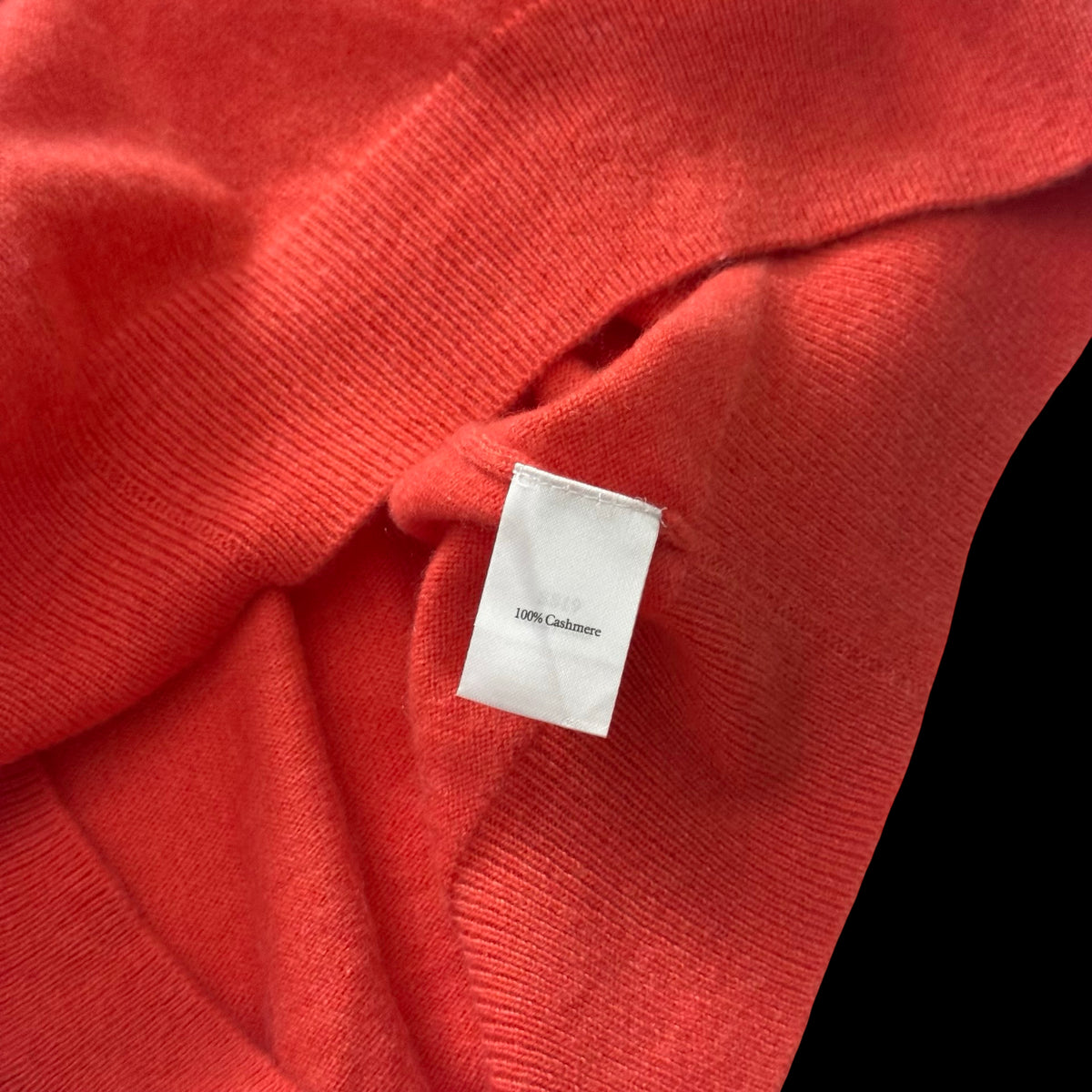 Women’s N Peal Coral Cashmere Short Sleeve Jumper Large RRP £250
