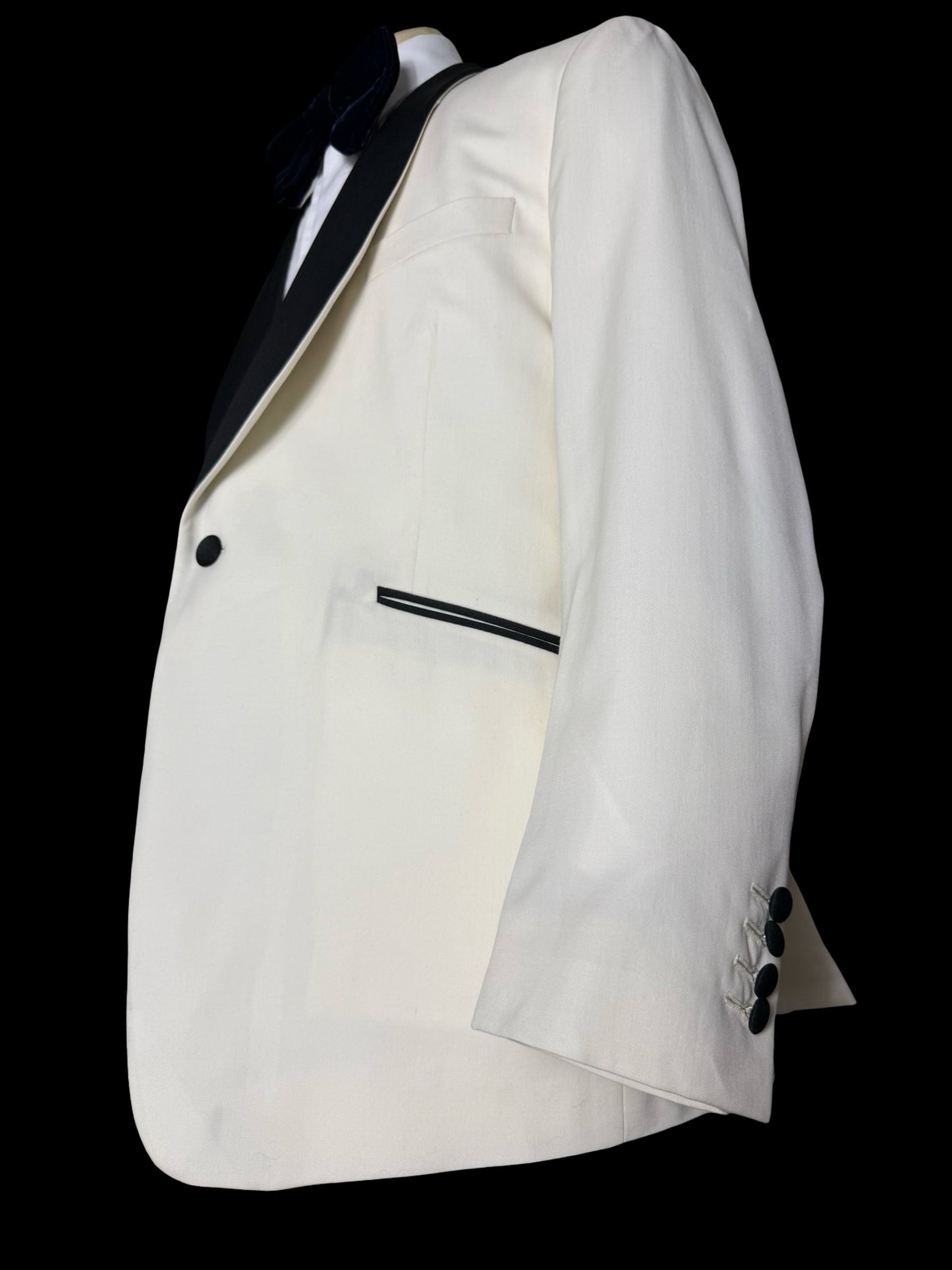 NEW Bespoke Barrington & Ayre White Dinner Jacket 43S/R Dugdale Bros RRP £1095