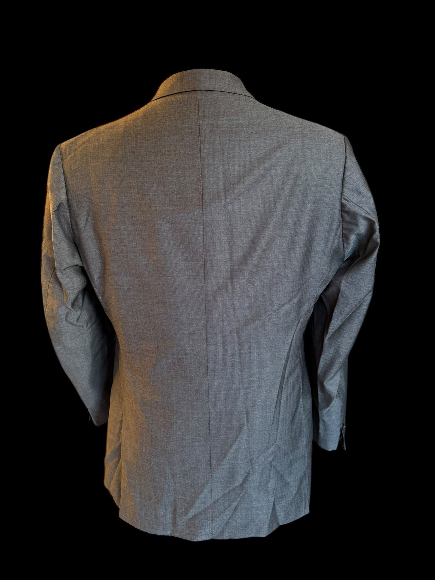 Bespoke Tommy Giulio Caraceni Grey Herringbone Suit 41S/ W34” Lightweight Wool