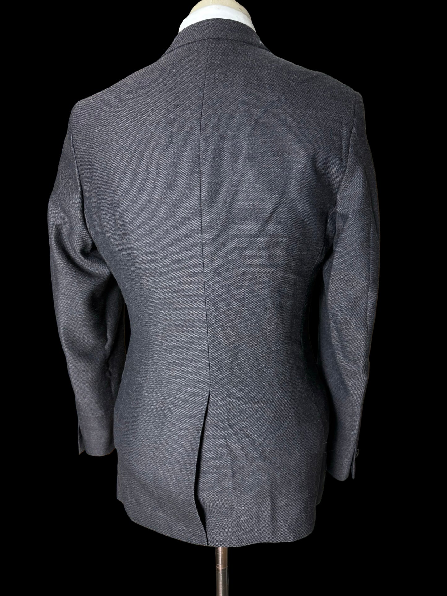 Kilgour Savile Row Brown Hopsack Wool Sport Coat Blazer 36”