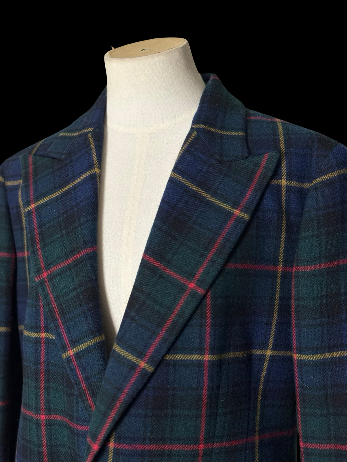 Women’s Polo Ralph Lauren Tartan Wool Blazer Sport Coat UK16 / US12 RRP £650