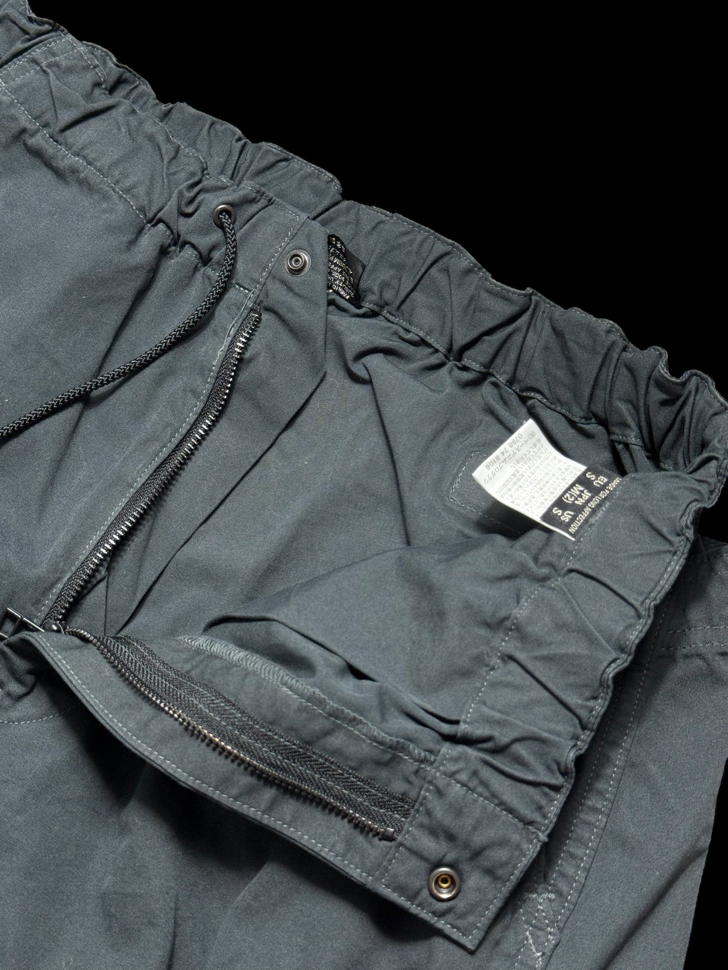 Men’s orSlow Easy Cargo Pants Grey Size Small