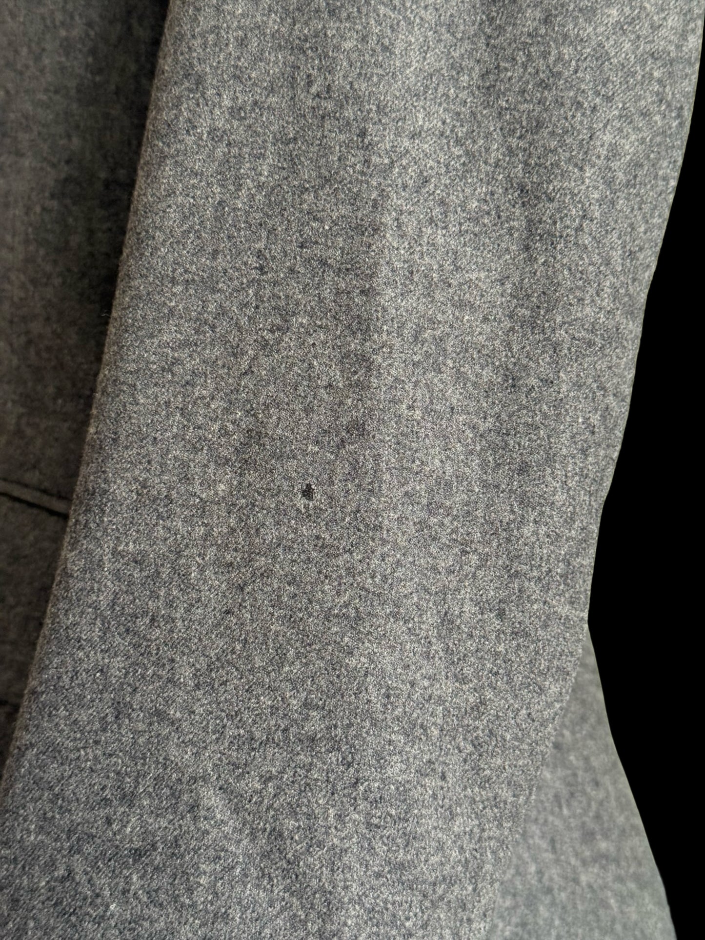 Bespoke 1960’s Hayward Grey Wool Flannel Blazer Size 38S Savile Row