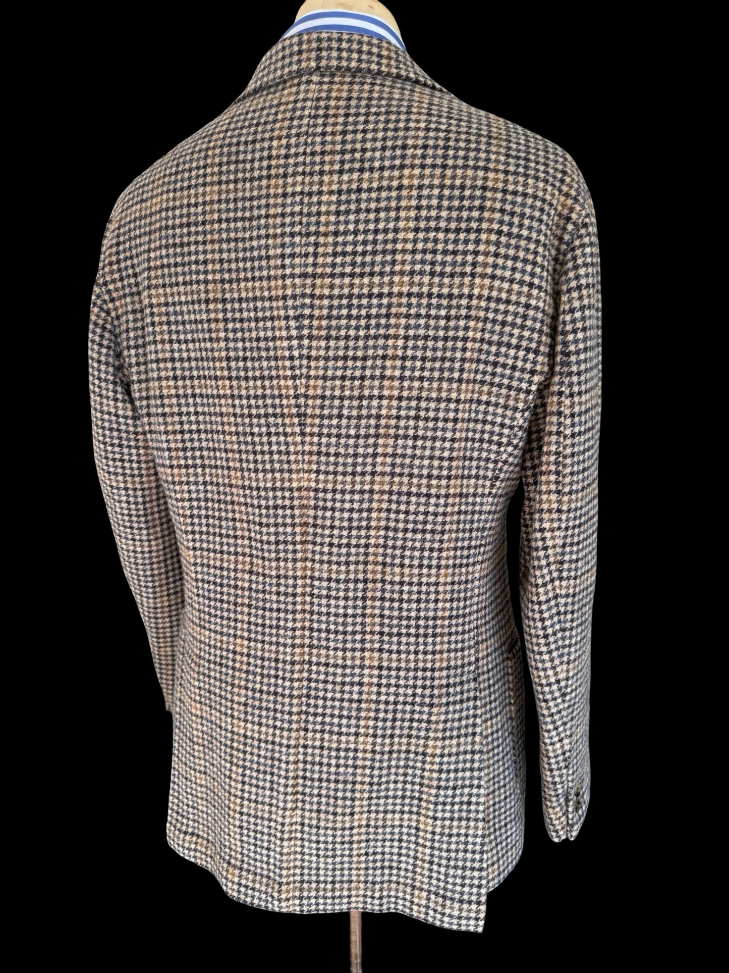 Natalino Houndstooth Check Wool Tweed Sport Jacket 44R RRP £480