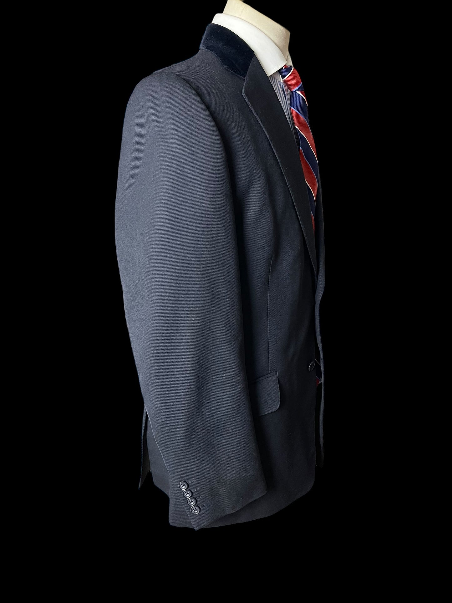 Richard James Savile Row Sport Coat Jacket 40R Navy