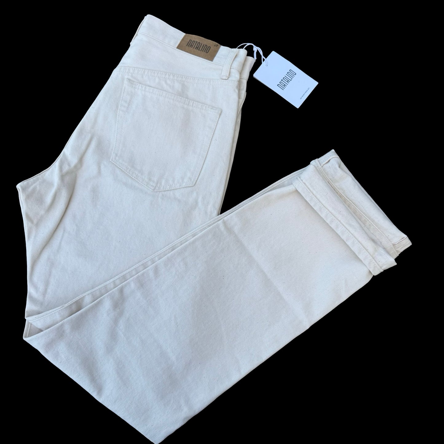 Natalino Japanese Selvedge Jeans 32 X 32” Ecru RRP £260