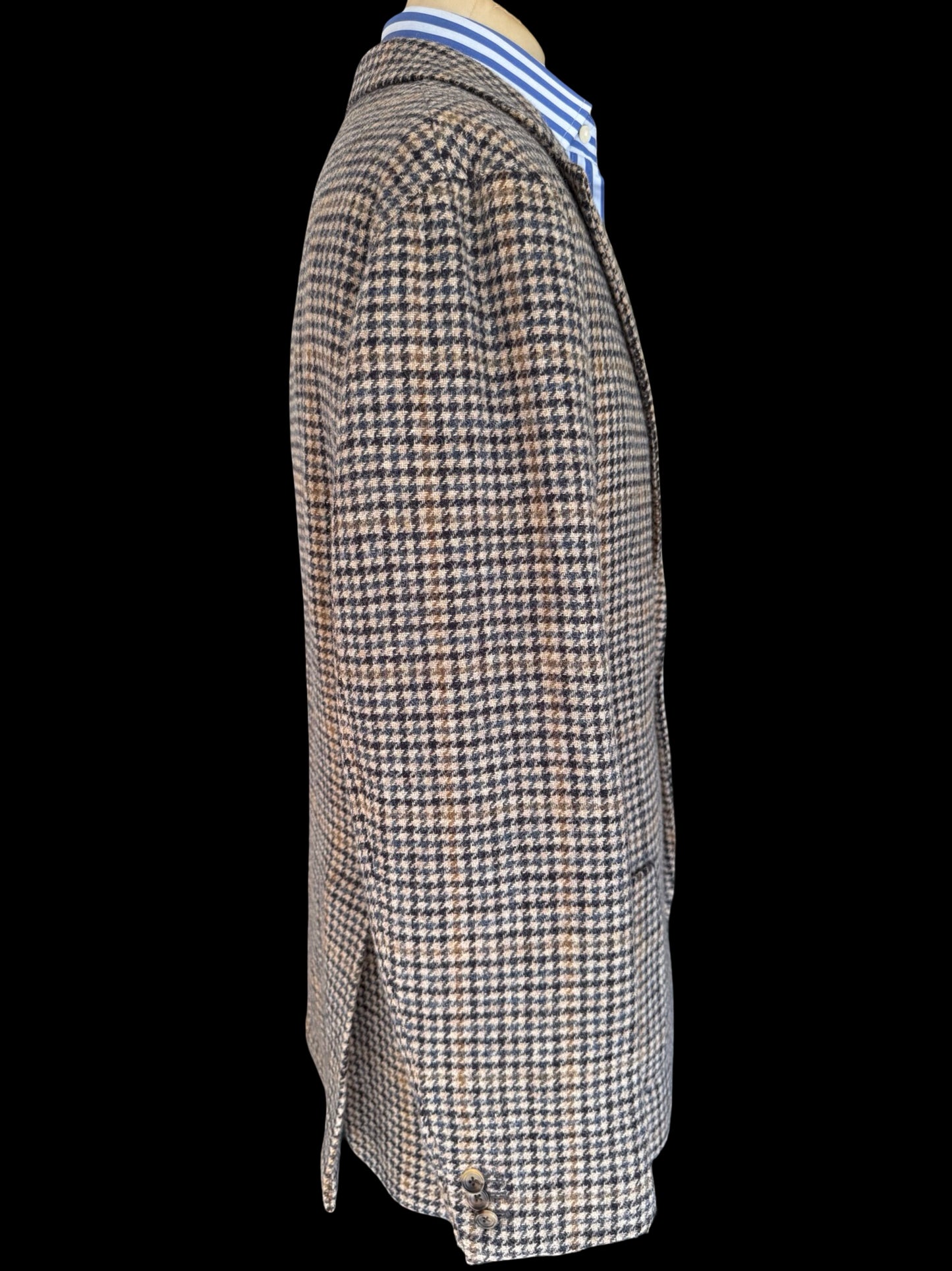 Natalino Houndstooth Check Wool Tweed Sport Jacket 44R RRP £480