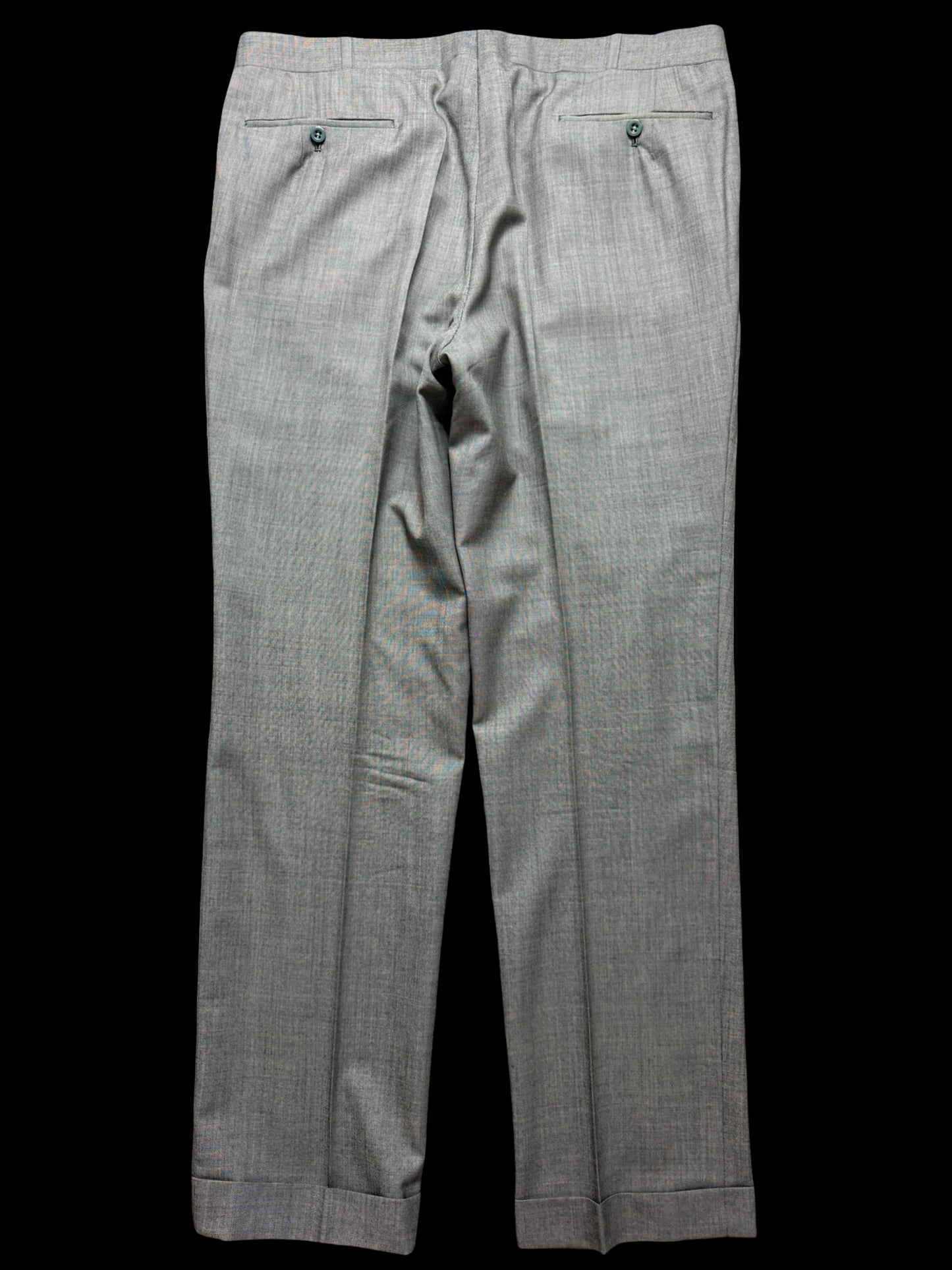 Bespoke John Kent Light Grey Suit 42L /W38L Lightweight Wool Full Canvas Savile Row