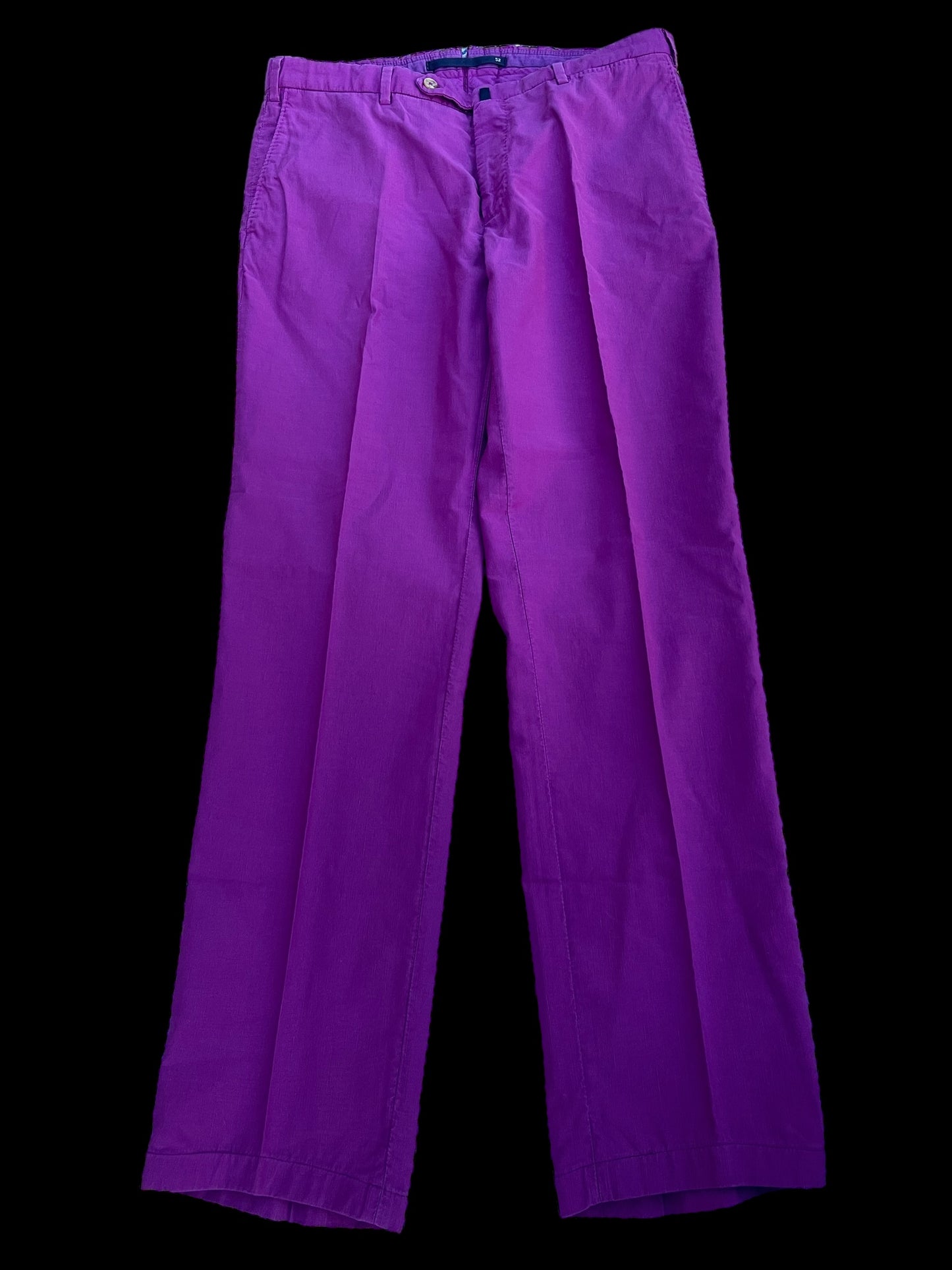 Mens Incotex Purple Smart Chinos Size 52