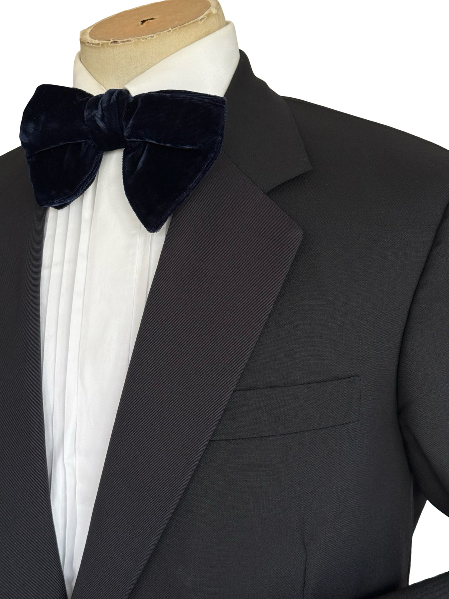 Bespoke Gieves & Hawkes Dinner Suit 42L / W38L Wool Mohair Full Canvas Tuxedo
