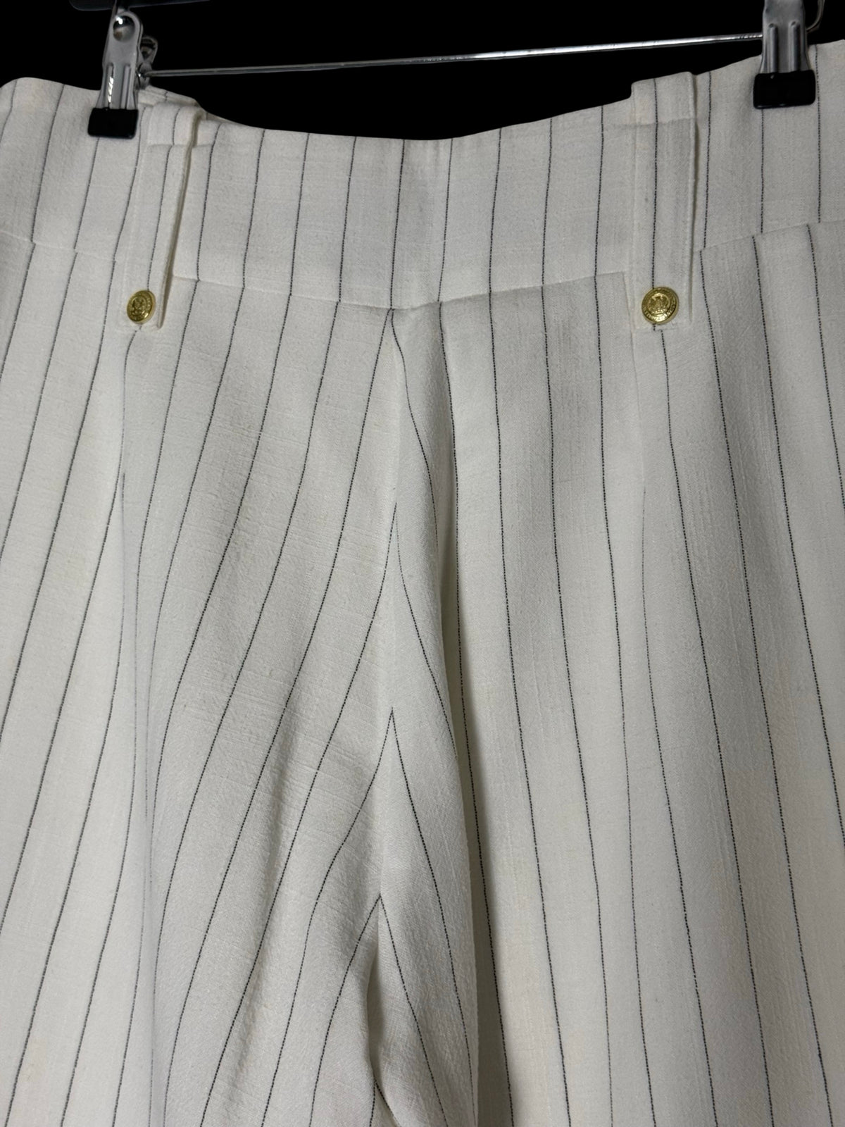 Holland & Cooper Hampton Waistcoat & Trouser Suit UK16/14 Oyster White RRP £600