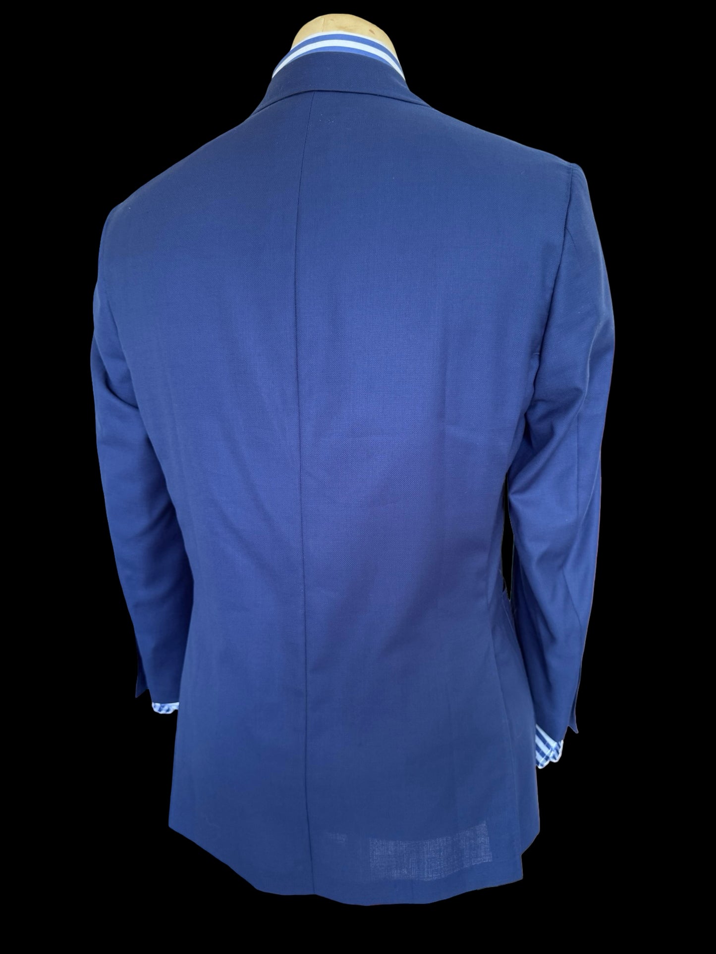 Canali Kei Travel Blazer Jacket IT46R UK36R Blue Patch Pocket RRP £1.5k+