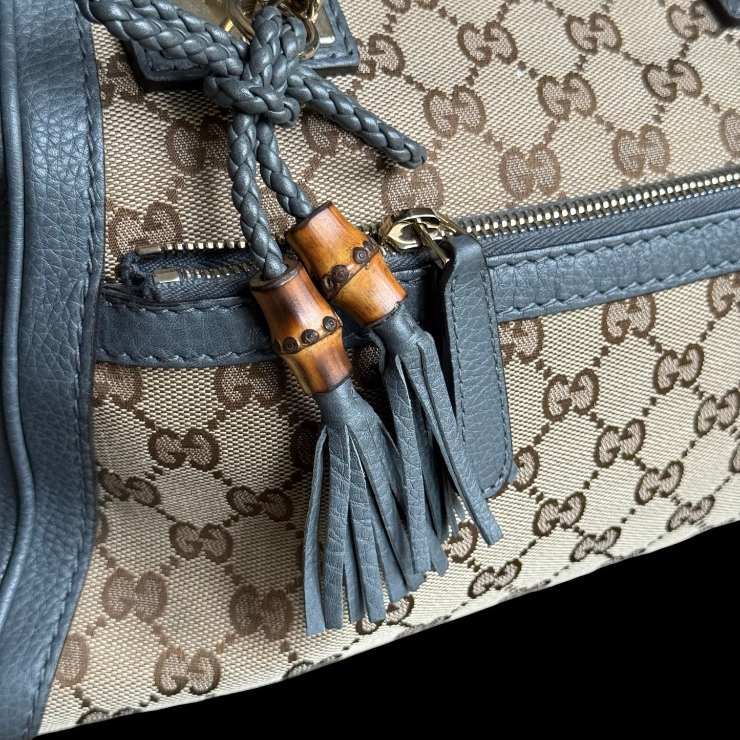 Women’s Gucci Canvas GG Bella Satchel Bag Handbag
