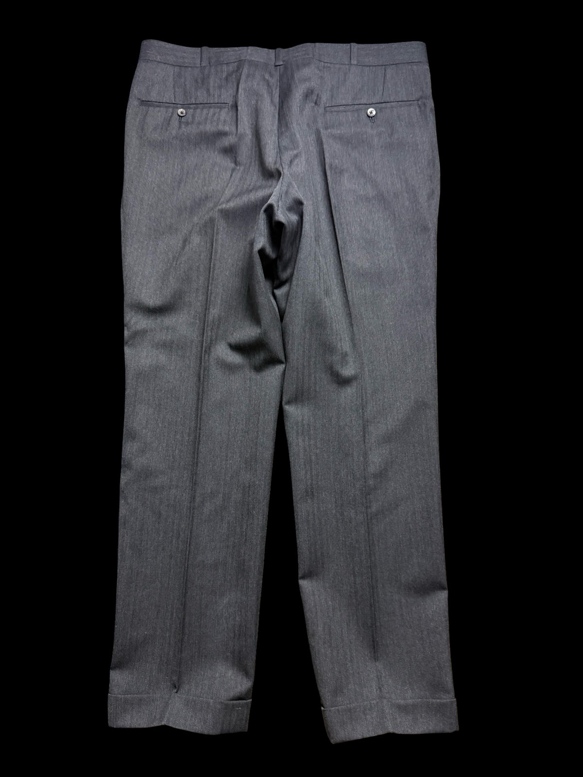 Bespoke Hayward Mid Grey Herringbone Suit 44R / W38R Savile Row 3 Btn