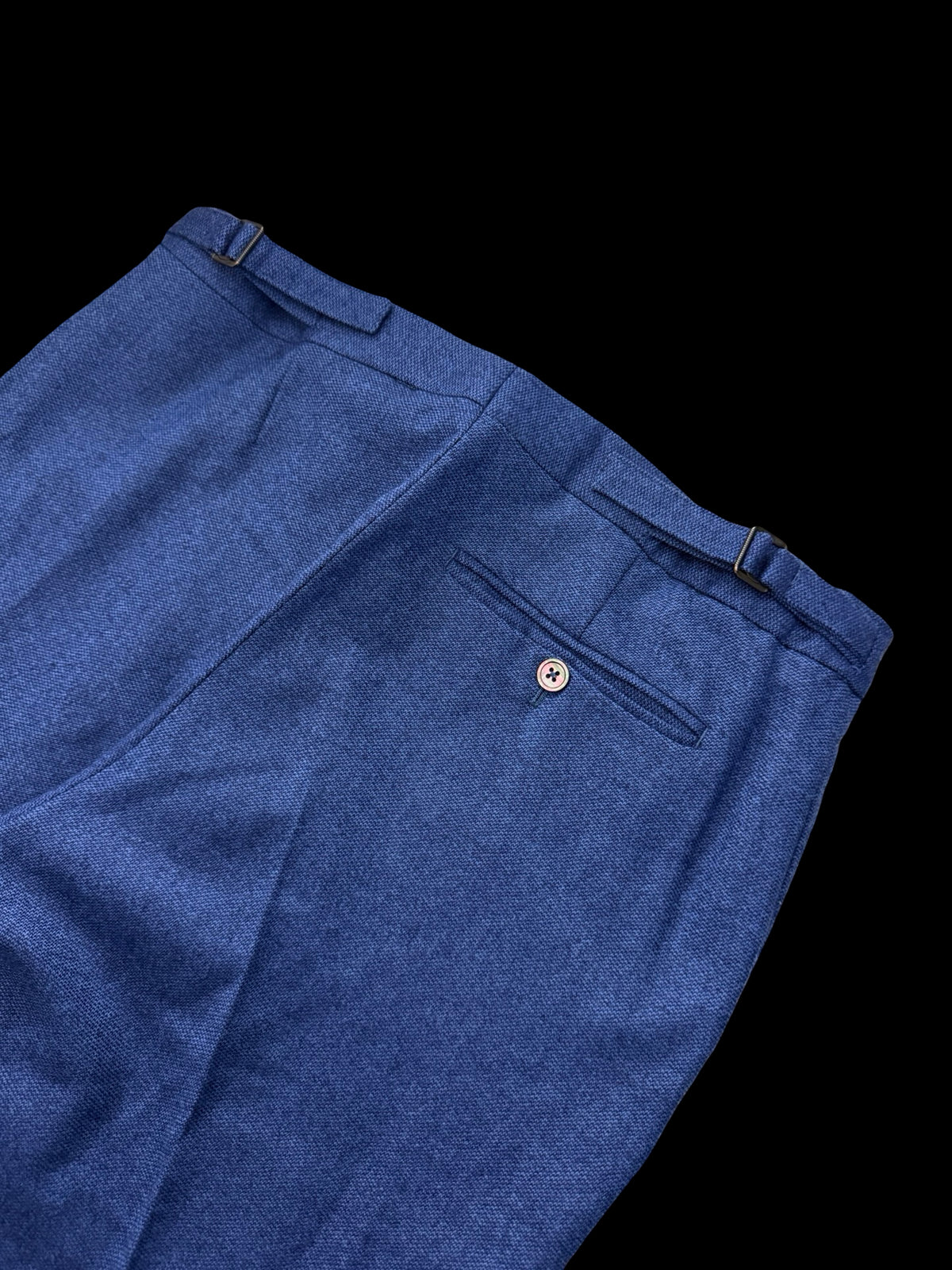 Men’s Favourbrook Blue Wool Suit 37R / W31” Wedding Suit MOP Buttons