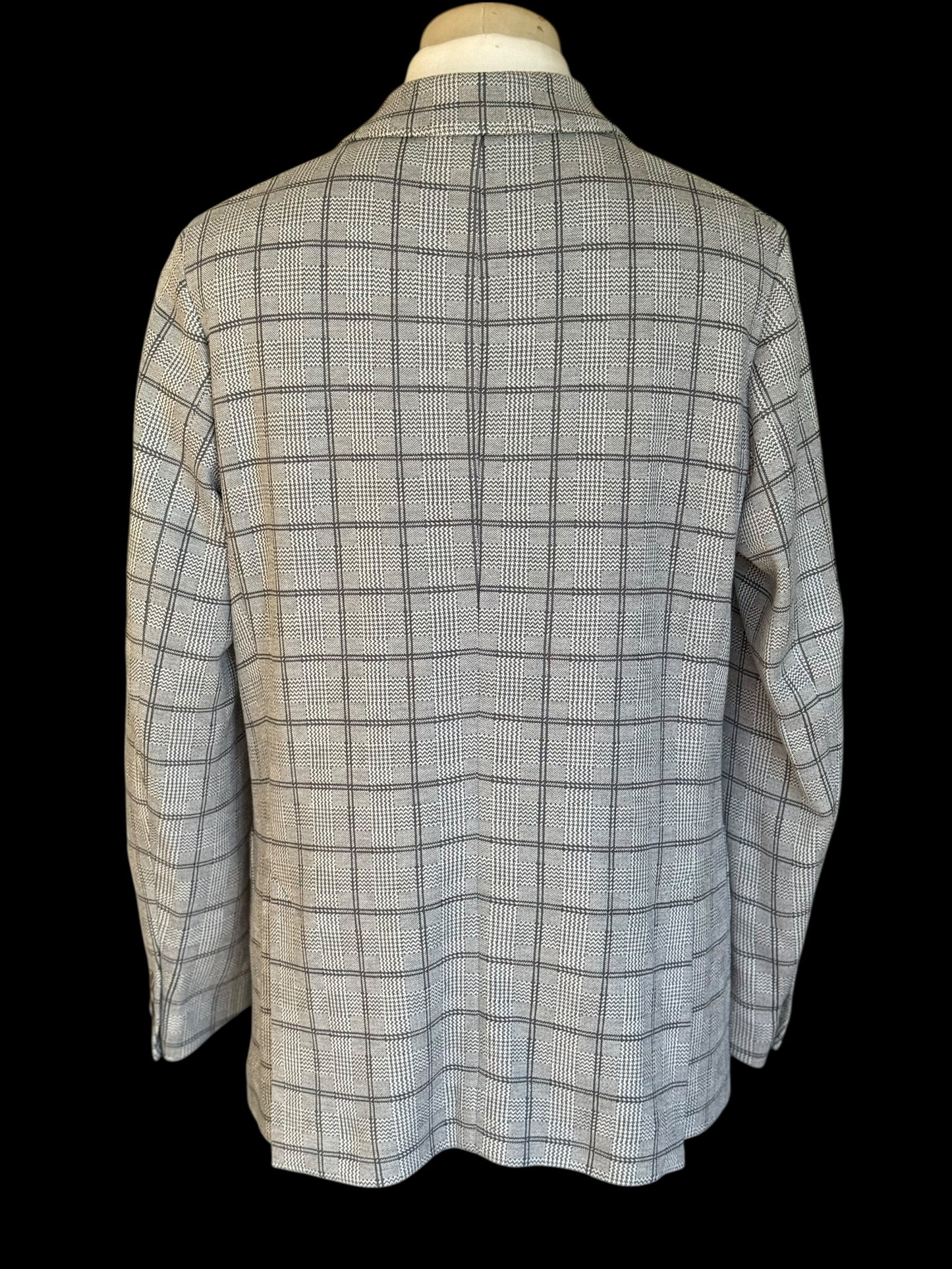 Men’s Brioni Jersey Cotton Silk Sportcoat XXL Slim Fit Glen Plaid Check RRP £5k