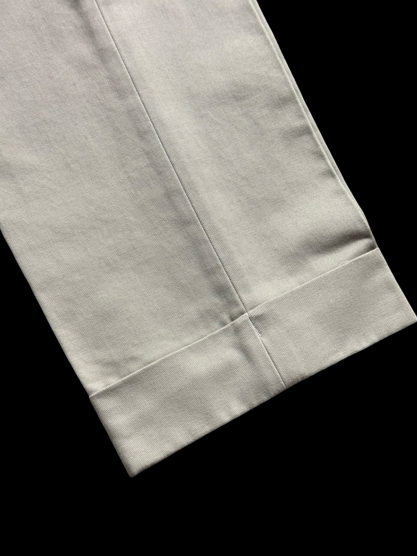 Natalino Sand Brushed Cotton Pleat Front Trousers W30S RRP £150
