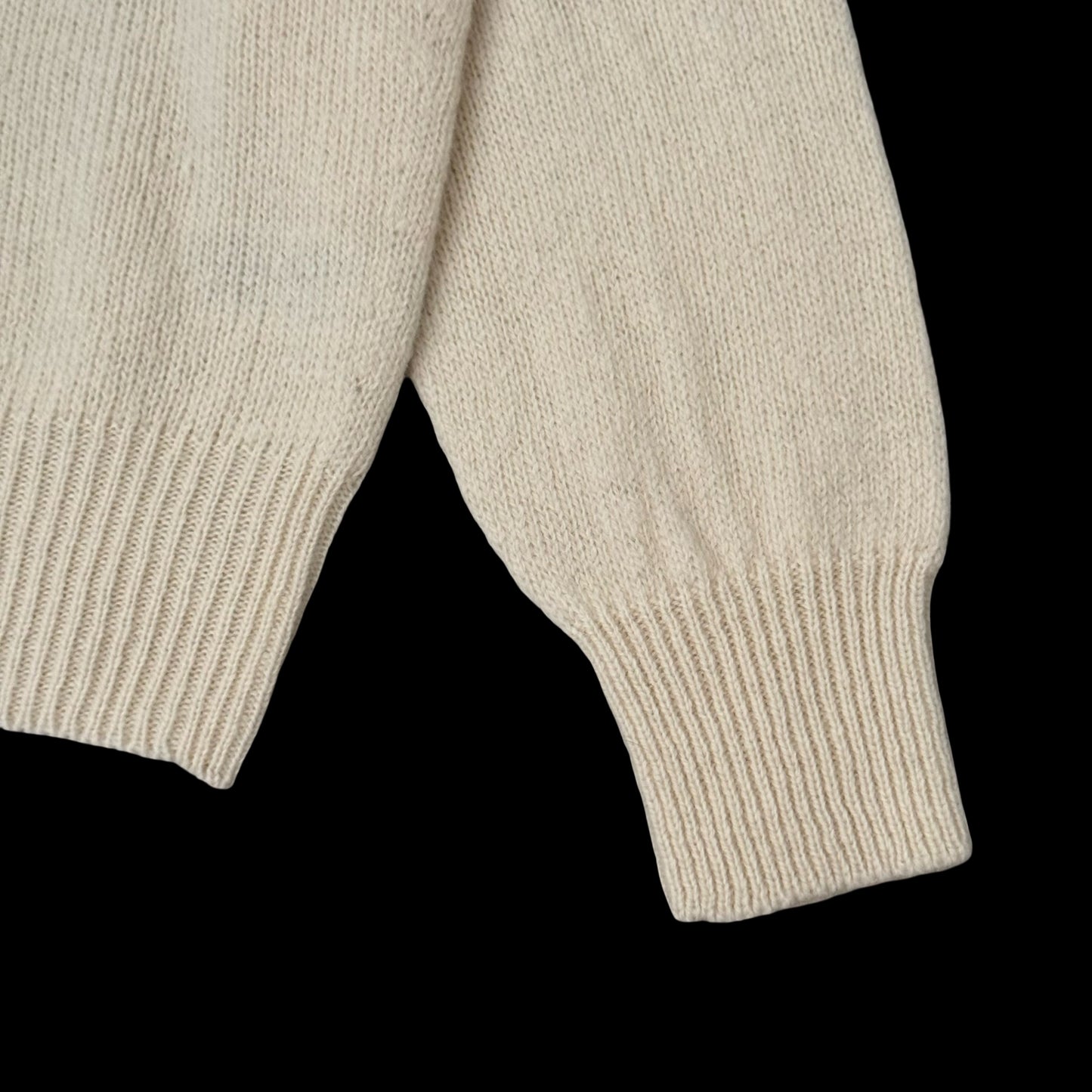 BNWT Natalino Shetland Wool Crew Neck Jumper Vanilla RRP £160