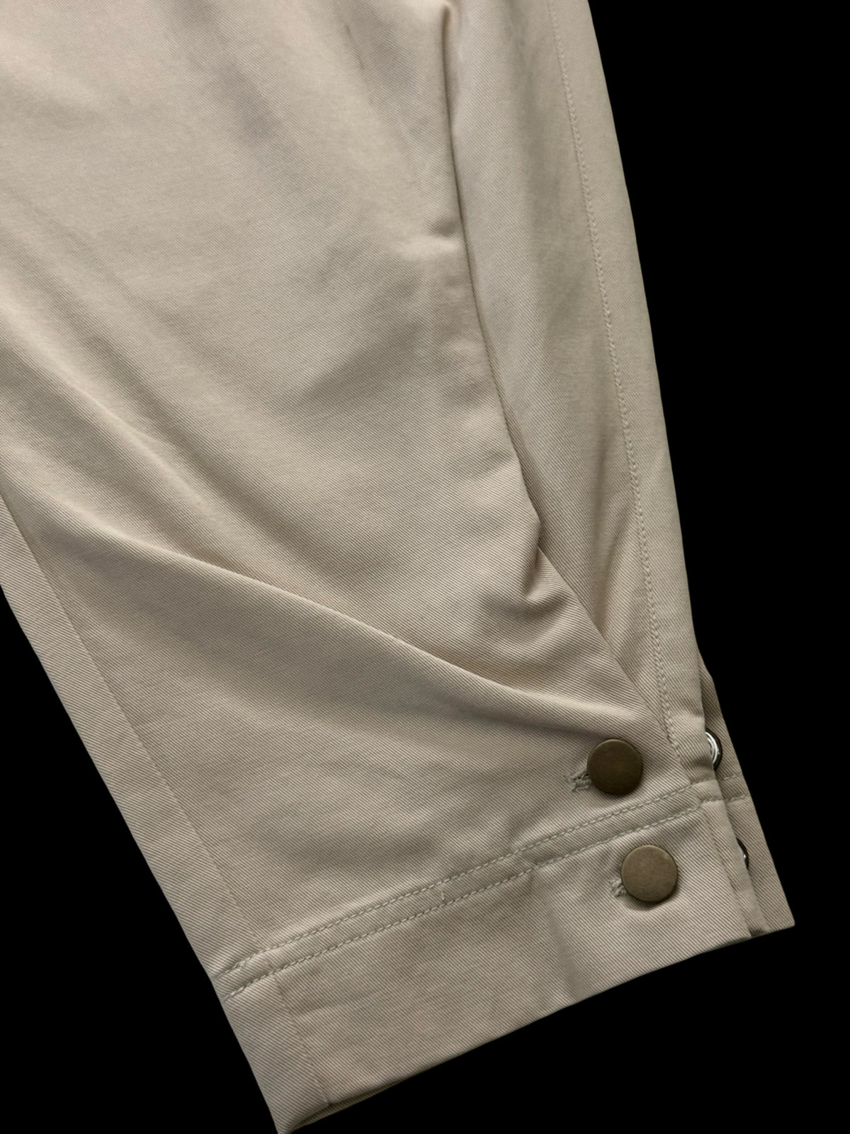 Ulla Johnson Neutral Stone Carrot Wide Leg Trousers US10 UK14