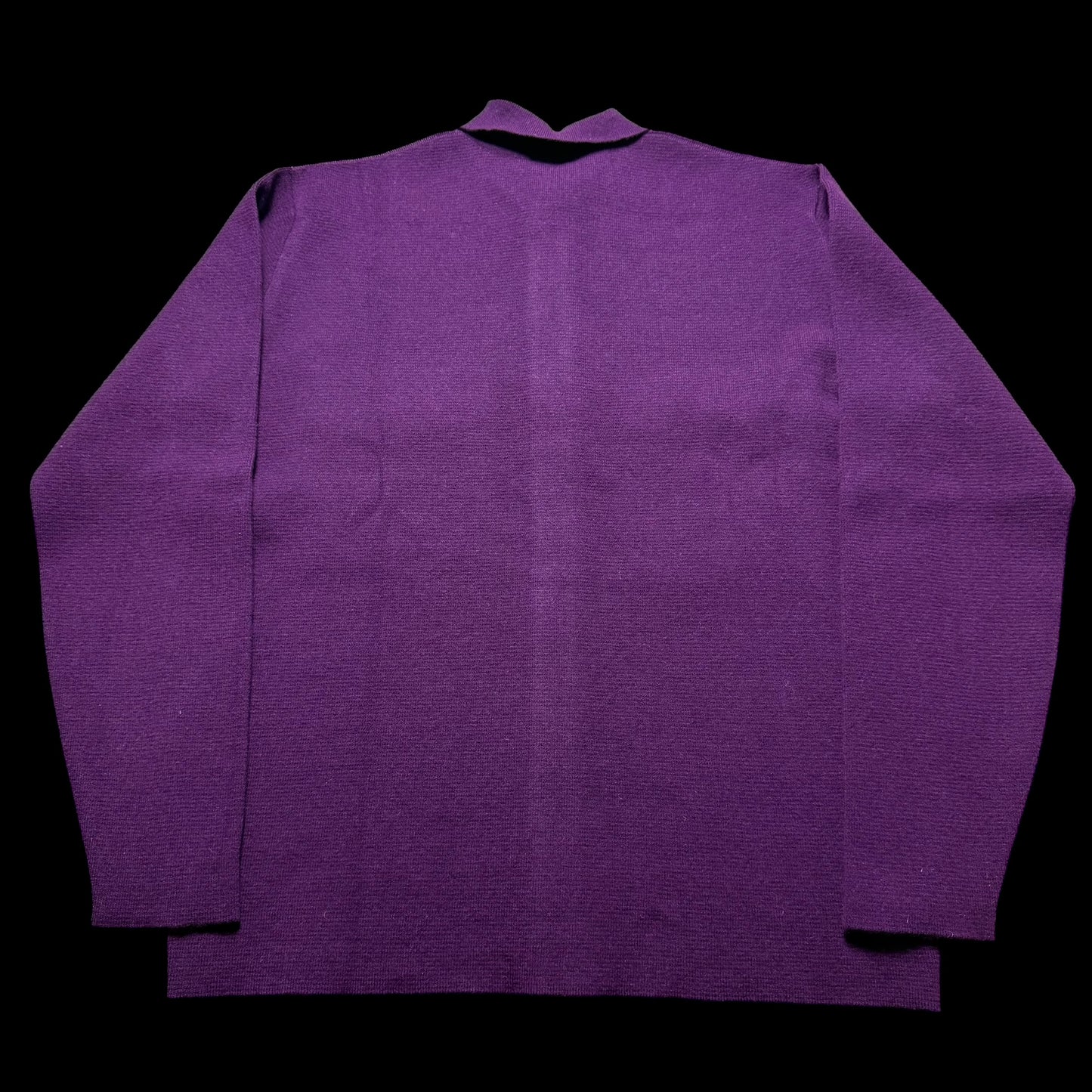 BNWT Malloch’s Robert Merino & Cashmere Knitted Overshirt Purple RRP £375