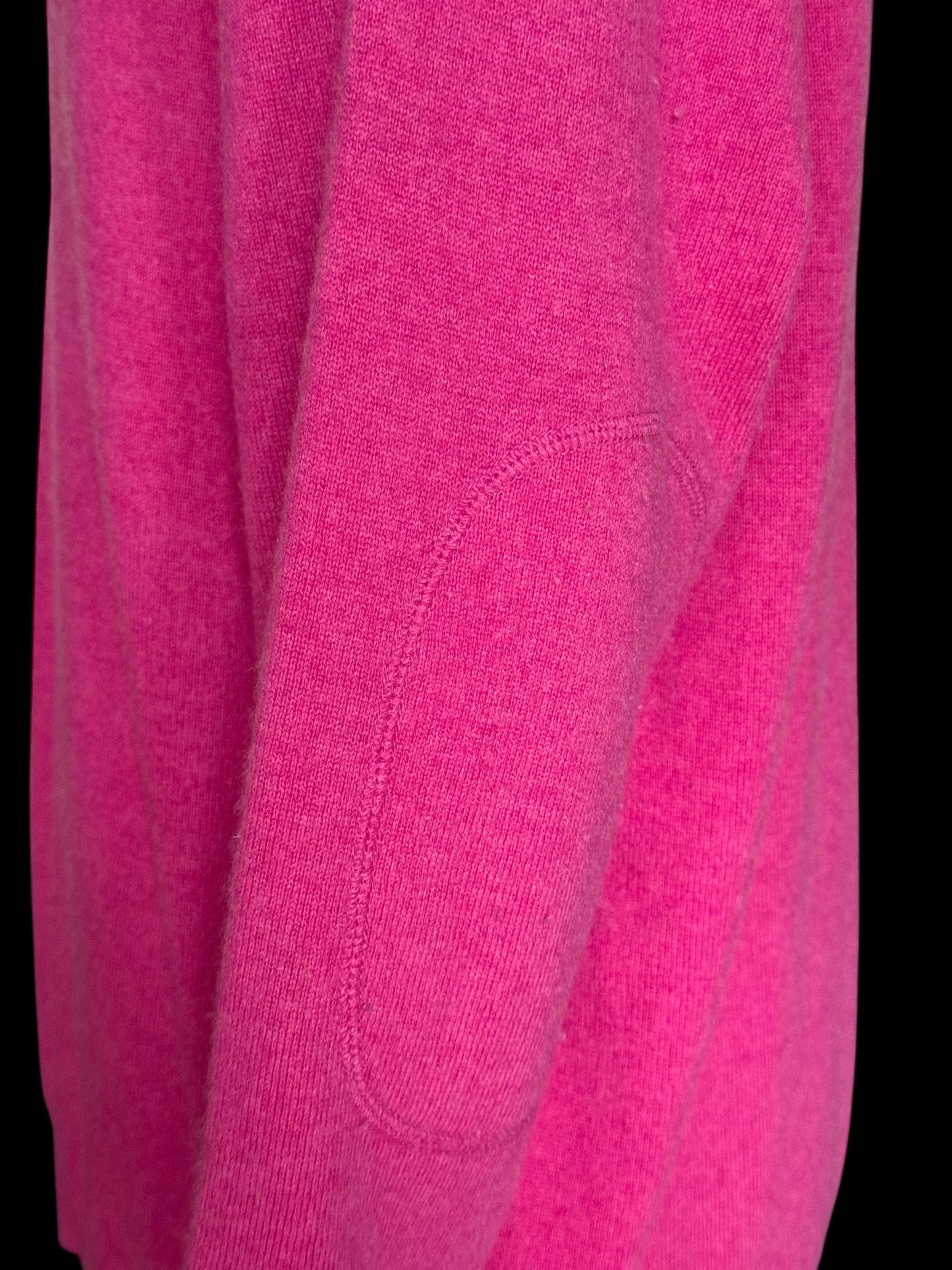 Men’s N. Peal Carnaby 1/4 Zip Cashmere Jumper Pink Size XL RRP £375