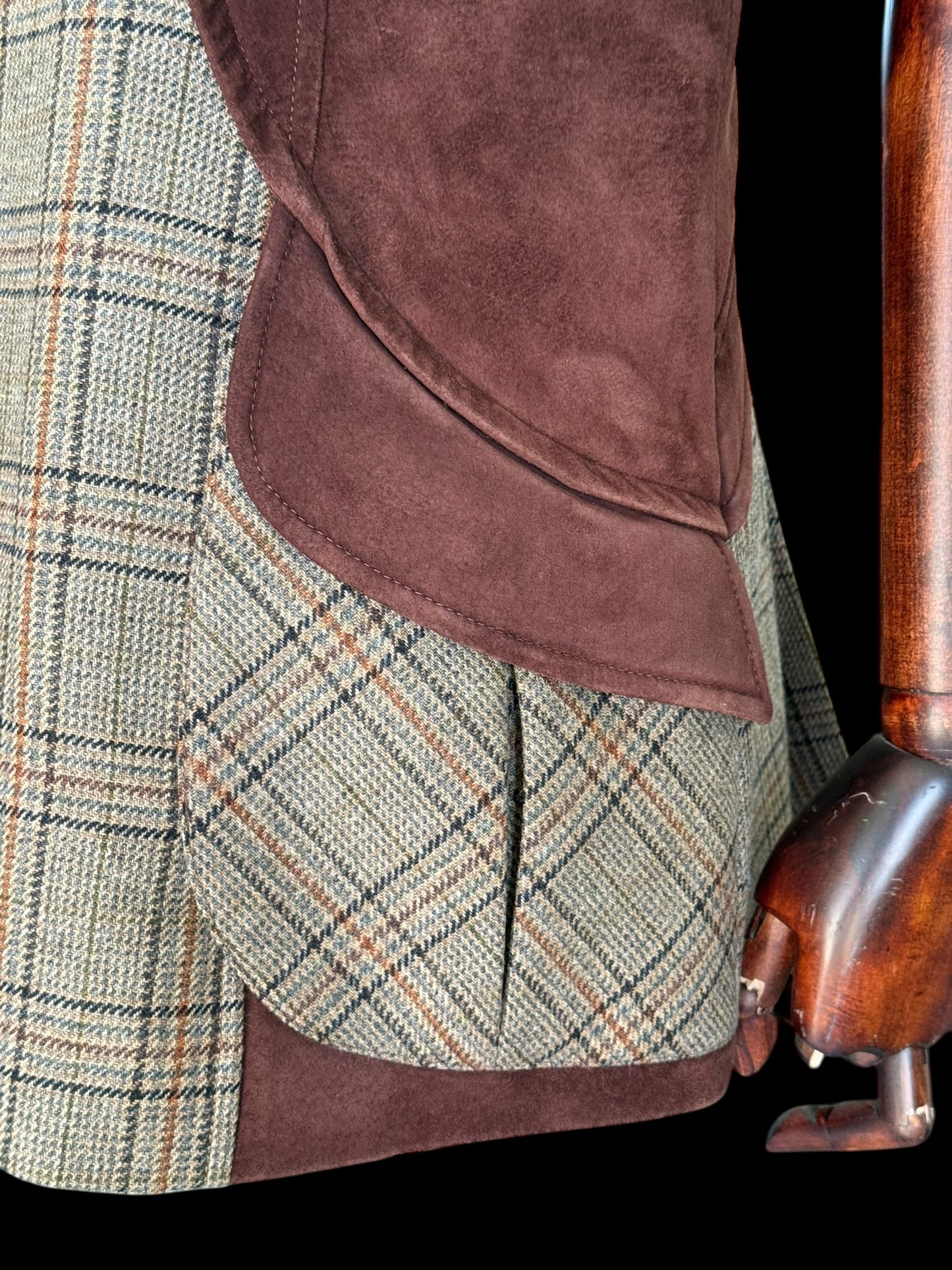 Holland & Cooper Tweed Field Vest UK14 Bourbon Tweed RRP £449