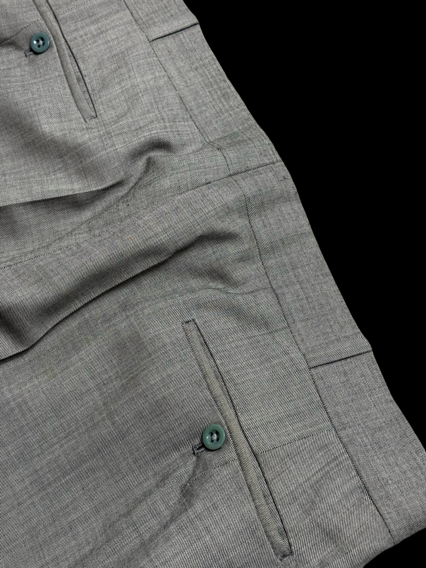 Bespoke John Kent Light Grey Suit 42L /W38L Lightweight Wool Full Canvas Savile Row