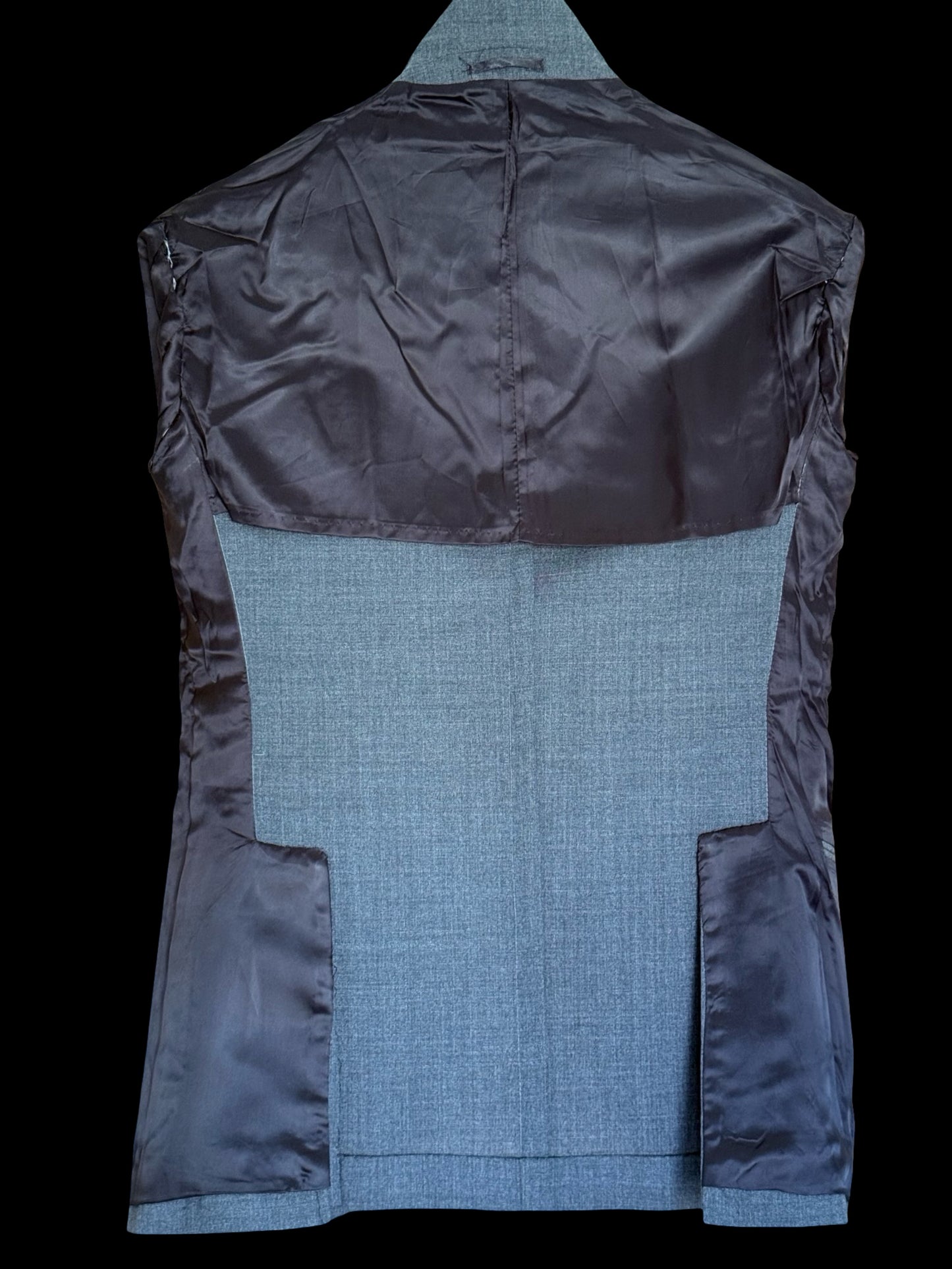 BNWT Natalino Mid Grey Tropical Wool Sport Jacket IT46 UK36 RRP £480