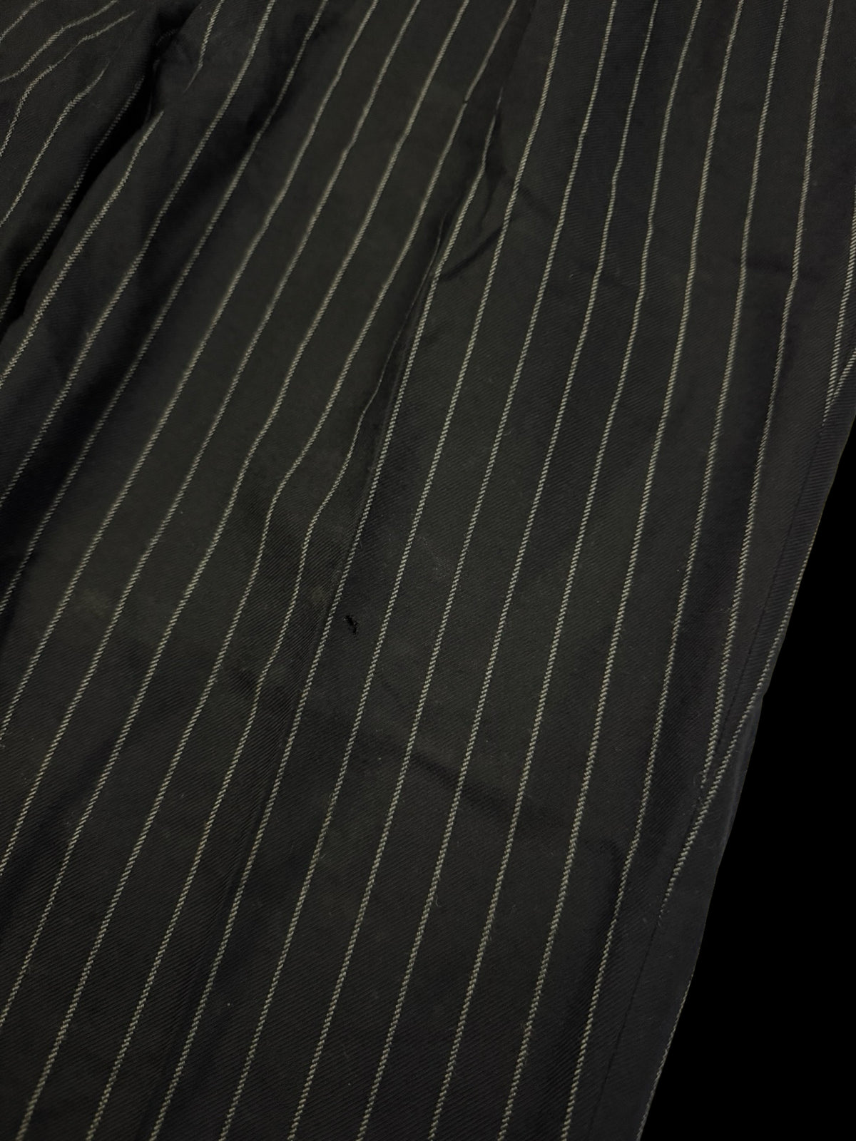 Bespoke Savile Row Navy Double Breasted Chalk Stripe Suit 42R / W36R