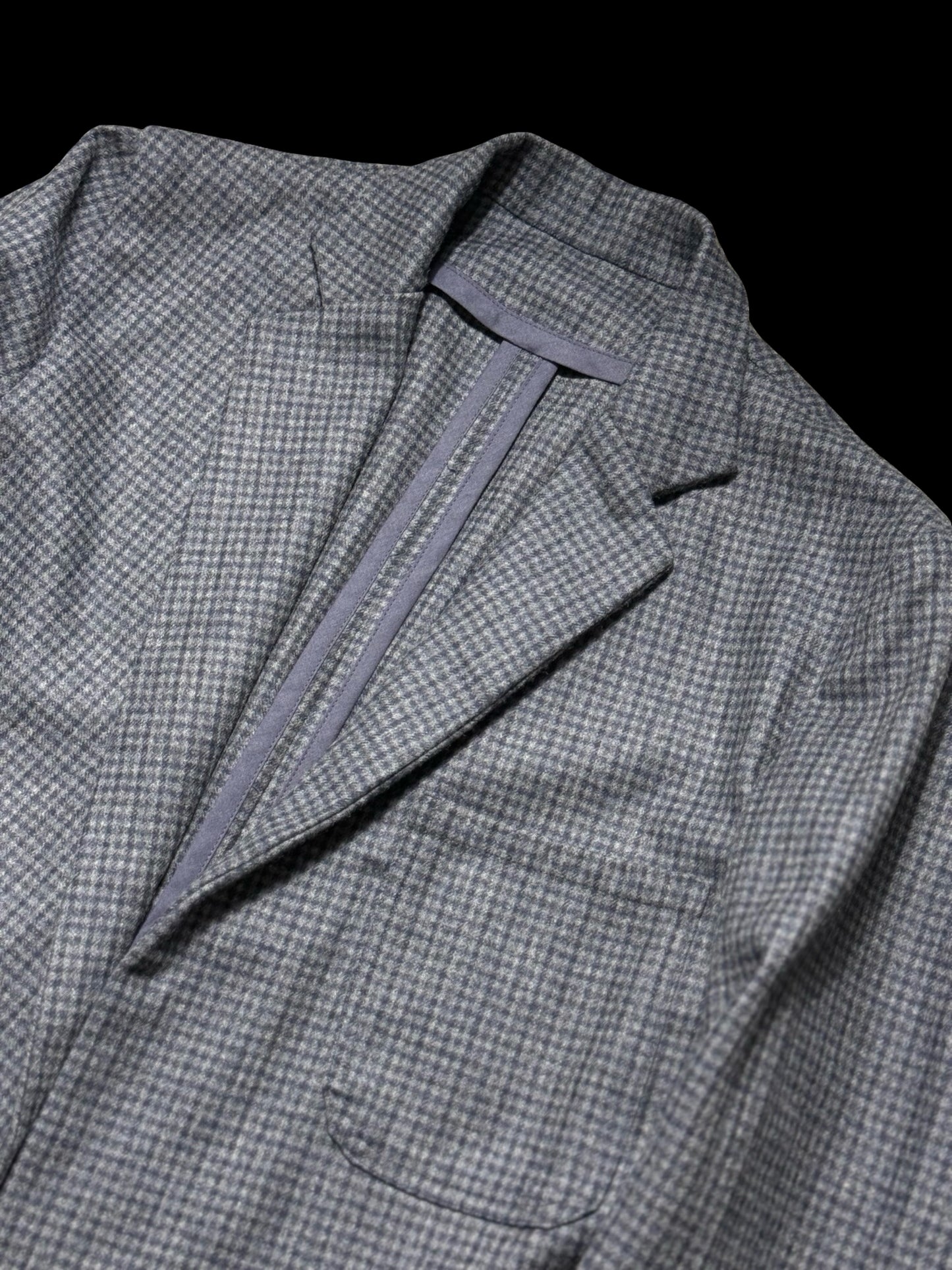 Barrington & Ayre Fox Brothers Flannel Blazer Sport Coat 38S Gingham Check