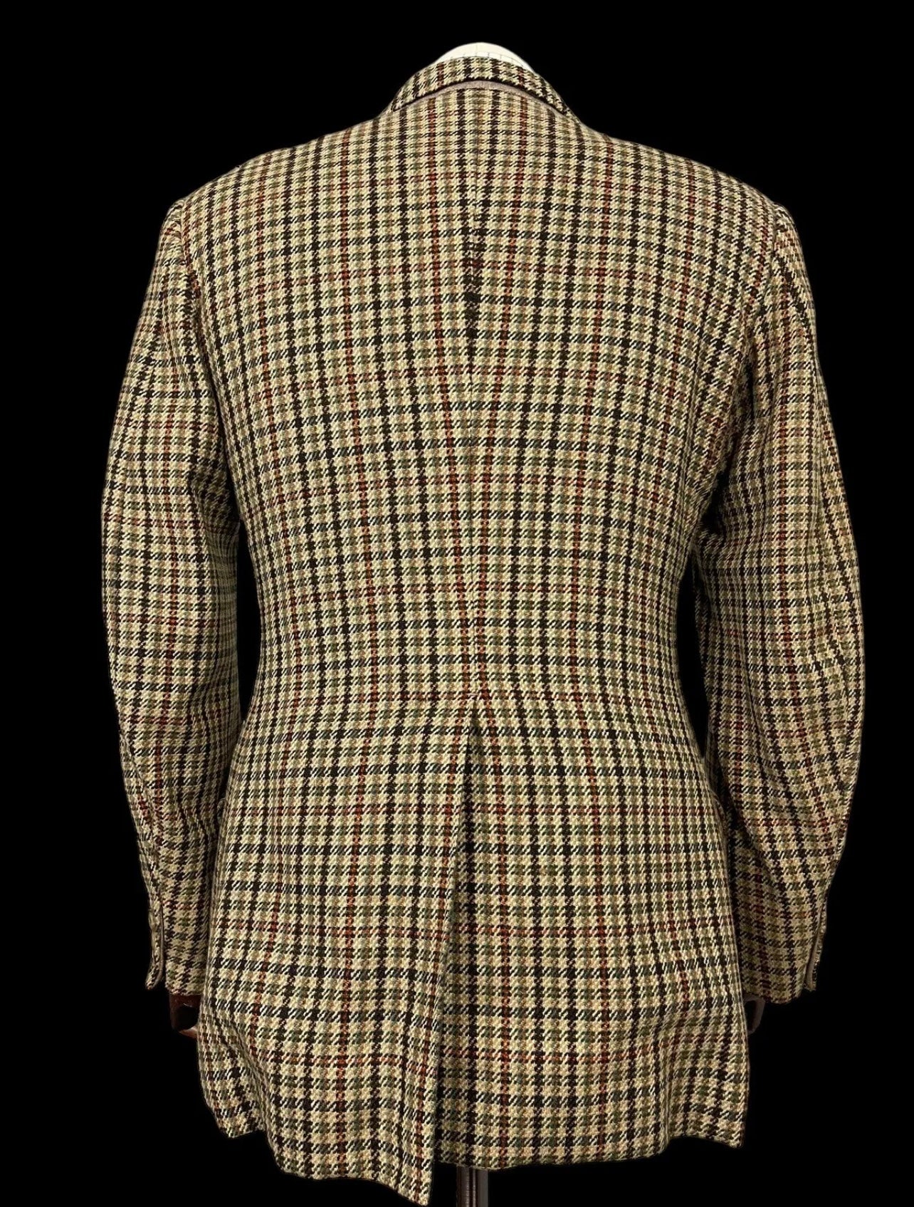 Frank Hall Bespoke Tweed Jacket 36/37R 1980’s