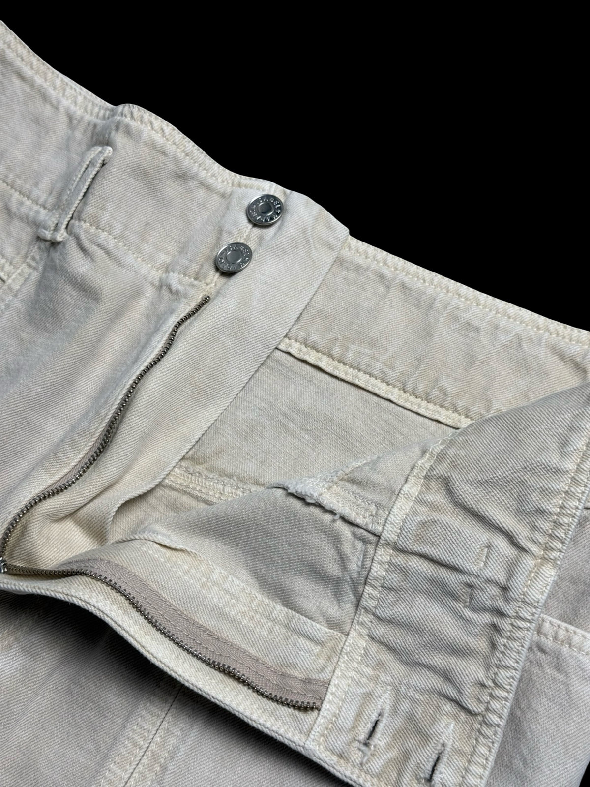 Isabel Marant Tess Ecru High Waisted Jeans UK14 FR42 RRP£365