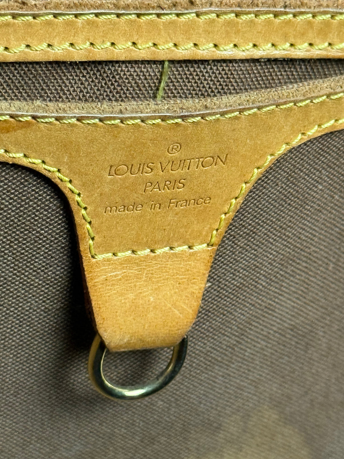 Louis Vuitton Ellipse MM Monogram Canvas Top Handle Bag Vintage 1998