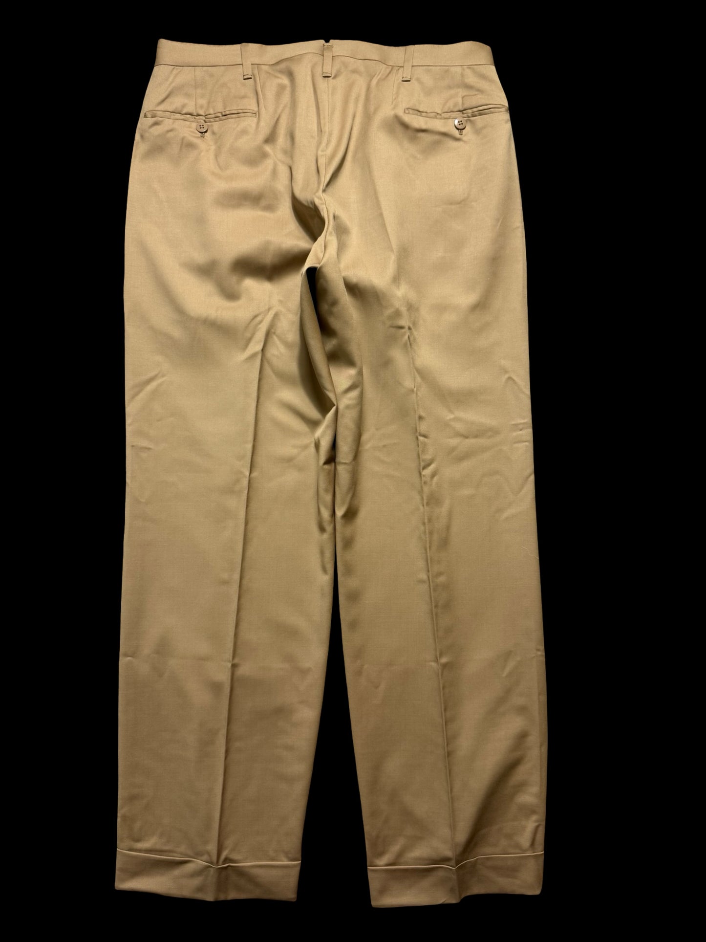 Bespoke Tommy Giulio Caraceni Tan Brown Suit 41S/ W34” 2 Roll 3