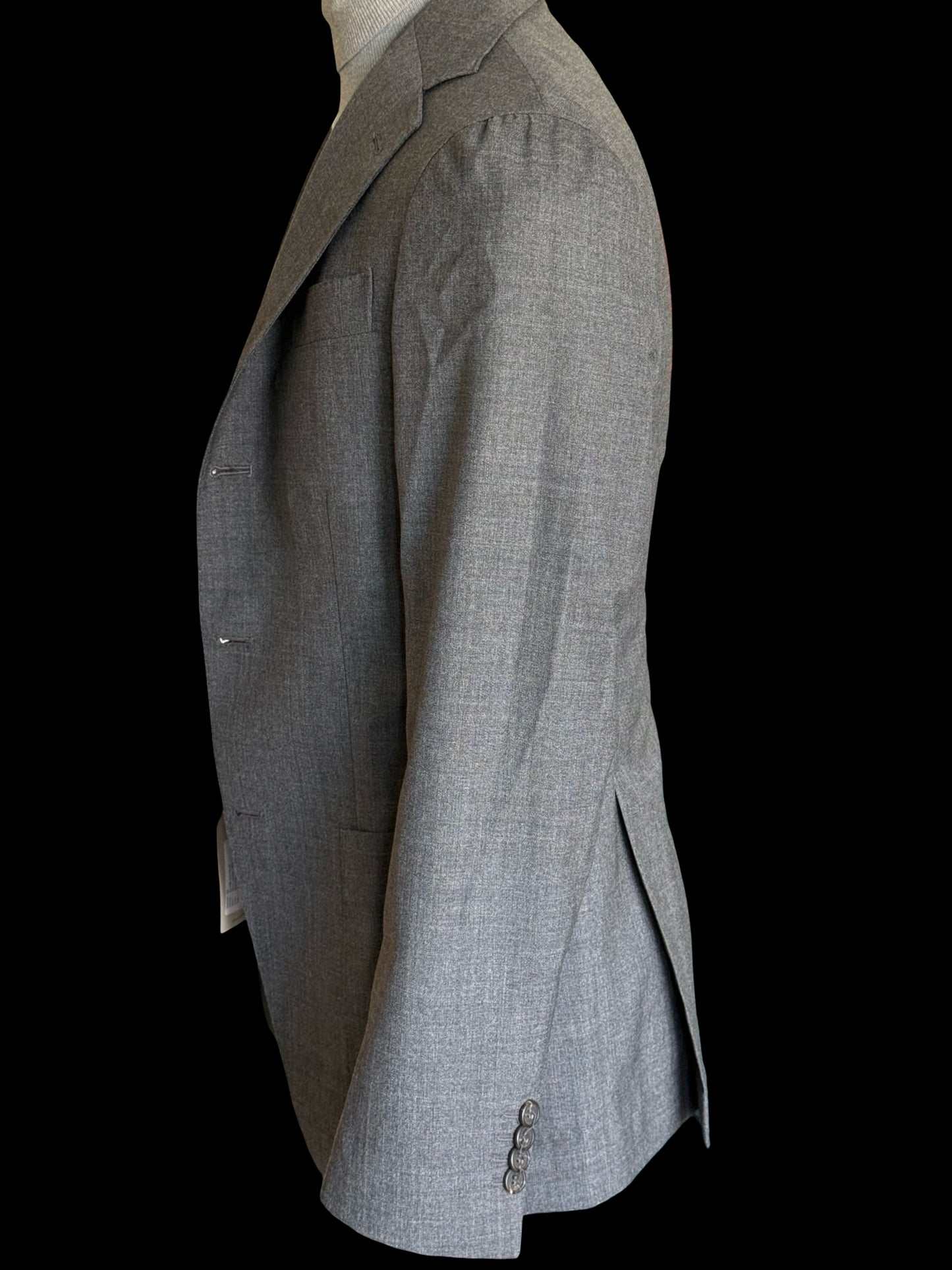 BNWT Natalino Mid Grey Tropical Wool Sport Jacket IT46 UK36 RRP £480