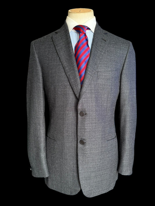 Brioni Grey Sportcoat 52R / UK42R Hopsack Wool Doroteo Jacket