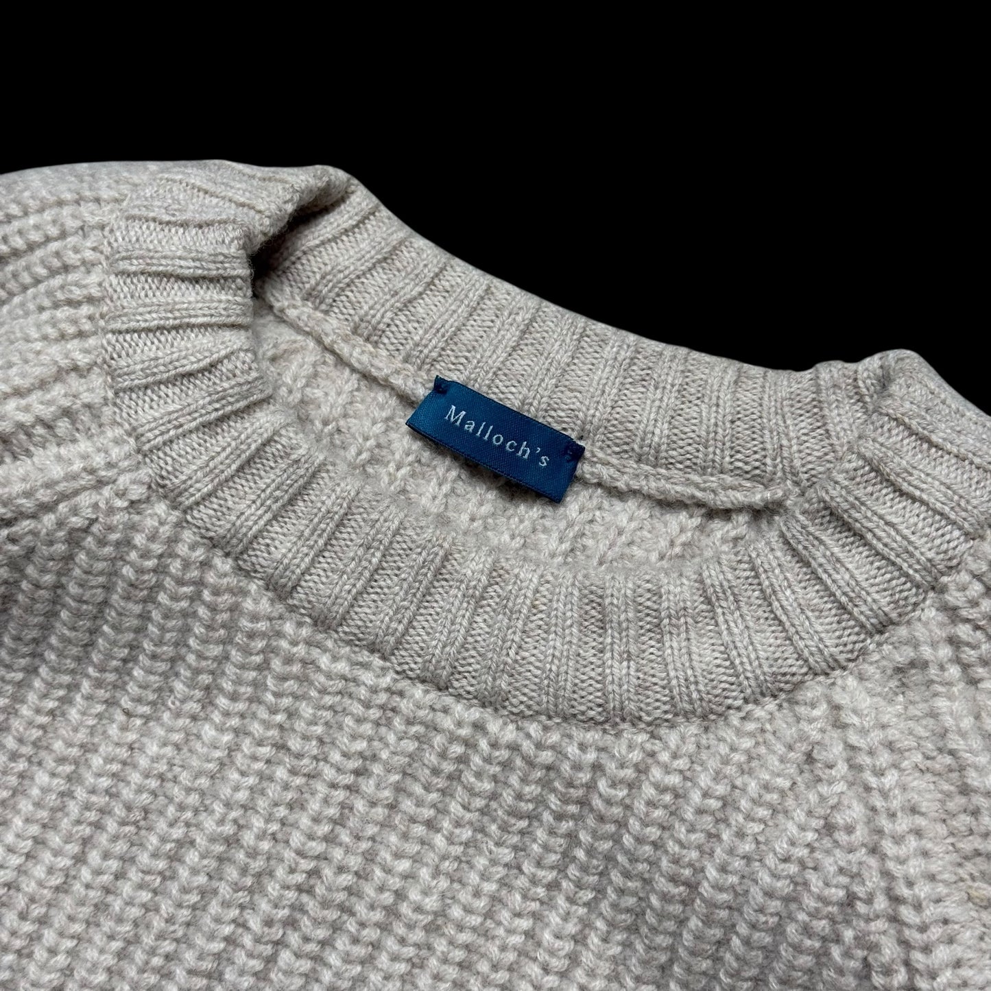 BNWT Malloch’s Kielder Fisherman’s Knit Jumper Size XS RRP £285