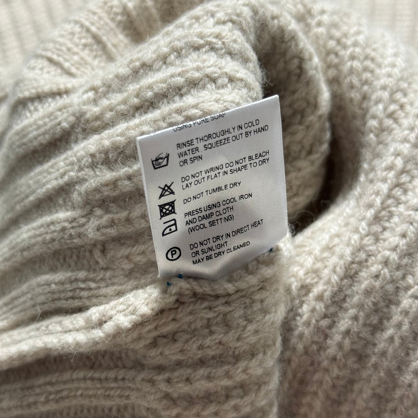 BNWT Malloch’s Kielder Fisherman’s Knit Jumper Size XS RRP £285