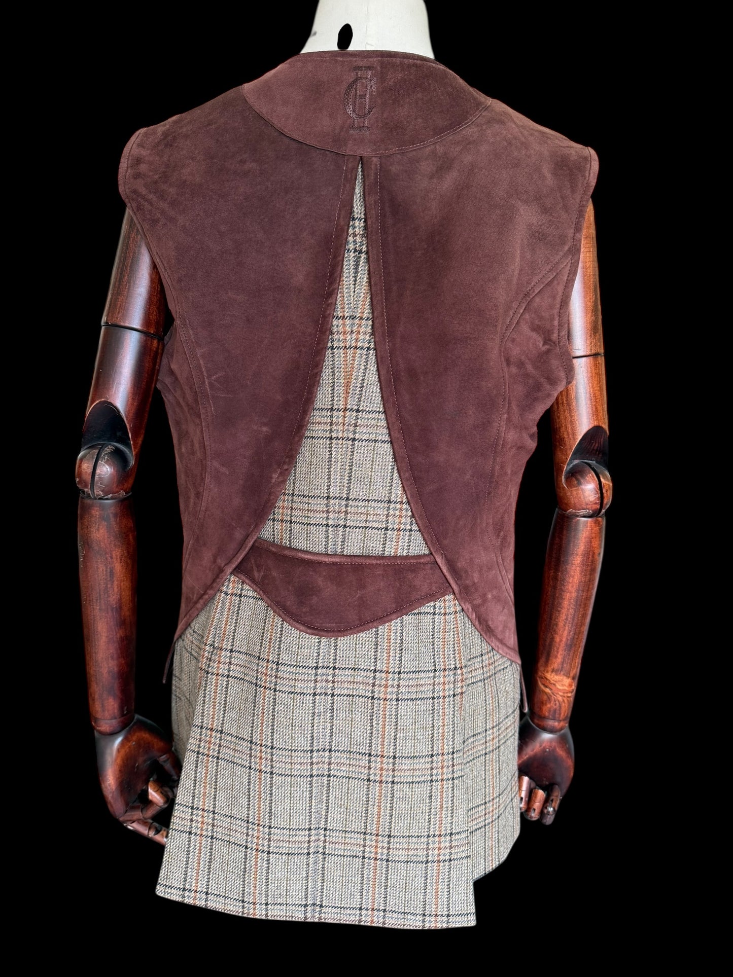 Holland & Cooper Tweed Field Vest UK14 Bourbon Tweed RRP £449