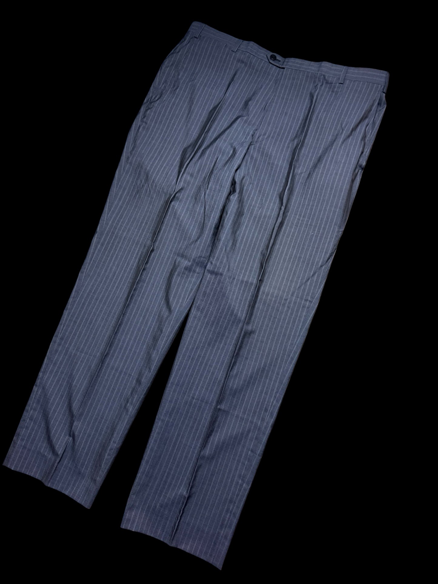 Brioni Navy Pinstripe Senato Suit 48R / W40R Wool Silk RRP £4k