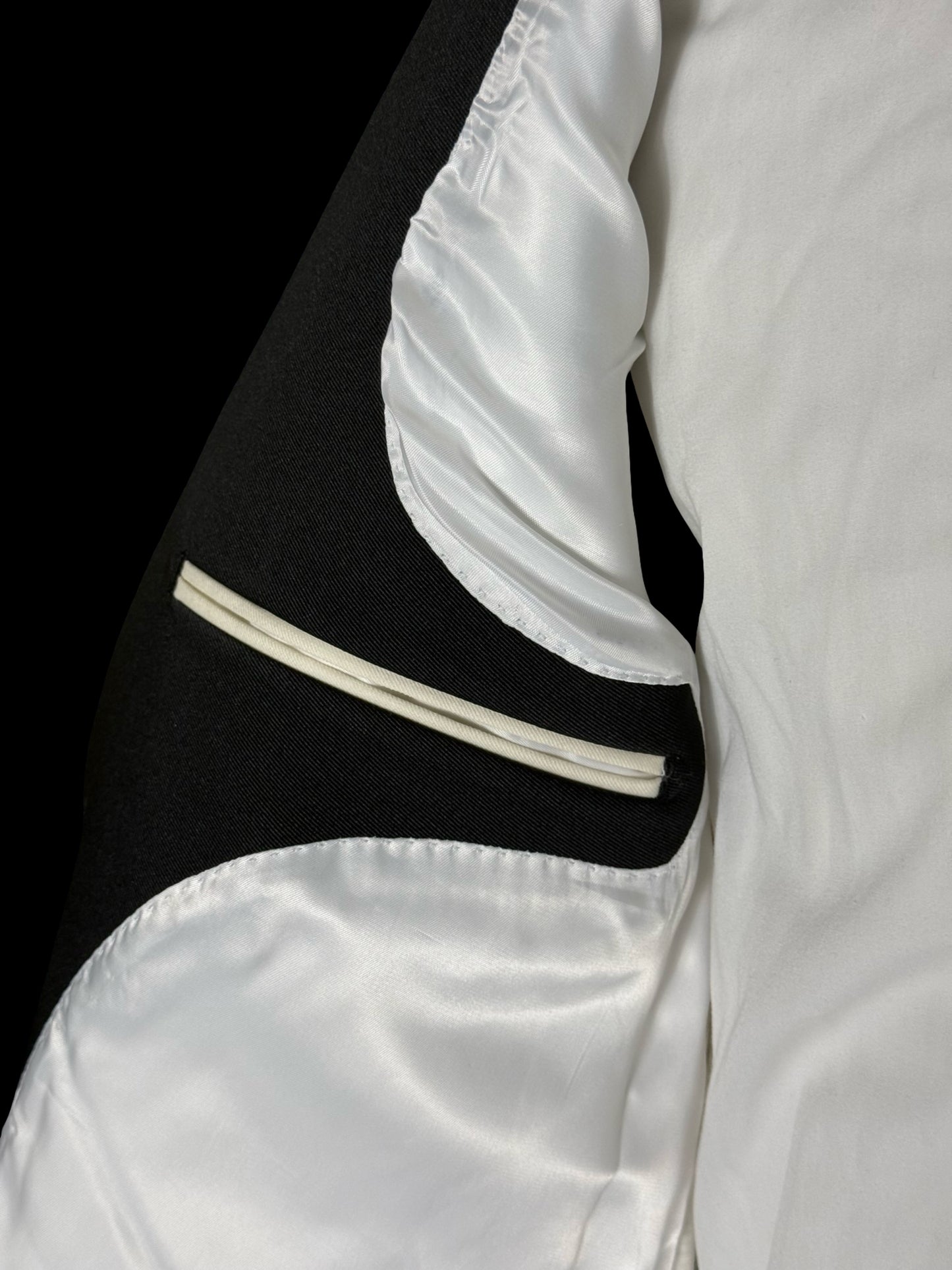 NEW Bespoke Barrington & Ayre White Dinner Jacket 43S/R Dugdale Bros RRP £1095