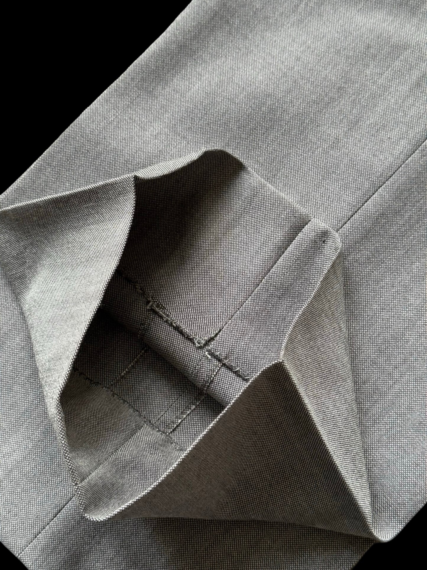 Bespoke Kent & Haste Savile Row Waistcoat & Trousers 40” / W36” Light Grey