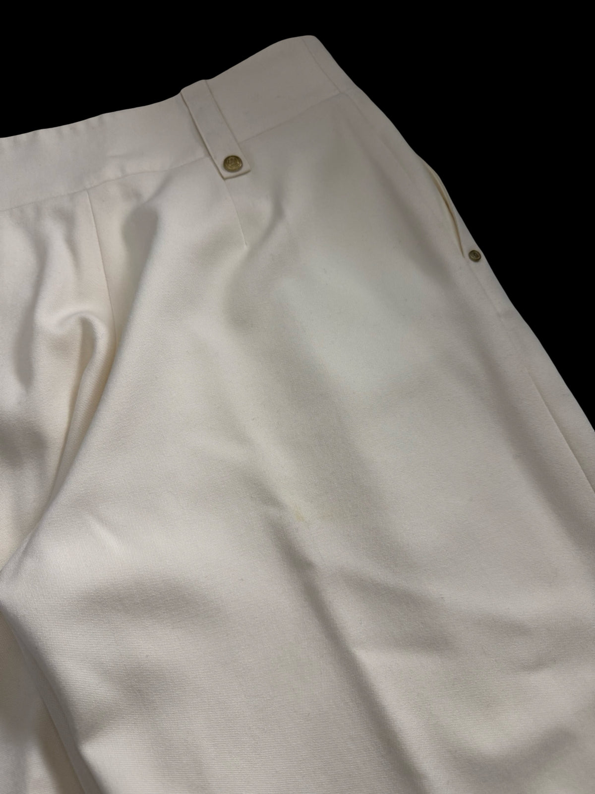 BNWT Holland Cooper High Waisted Straight Trousers UK14 Ivory RRP £299