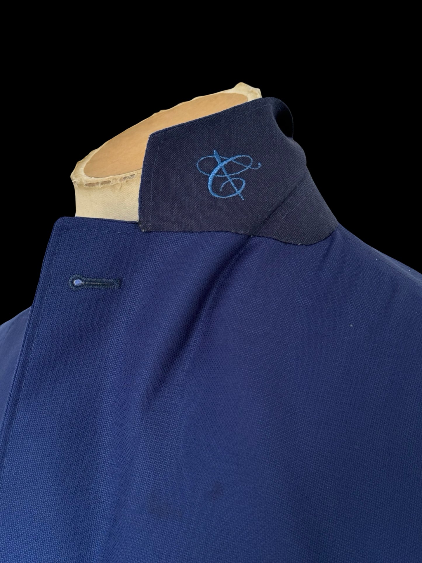 Canali Kei Travel Blazer Jacket IT46R UK36R Blue Patch Pocket RRP £1.5k+