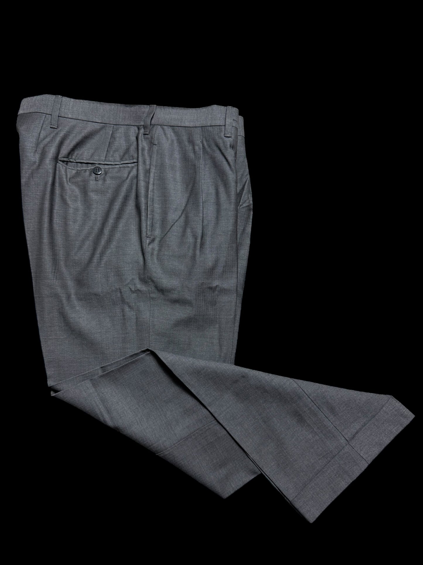 Bespoke Tommy Giulio Caraceni Grey Herringbone Suit 41S/ W34” Lightweight Wool