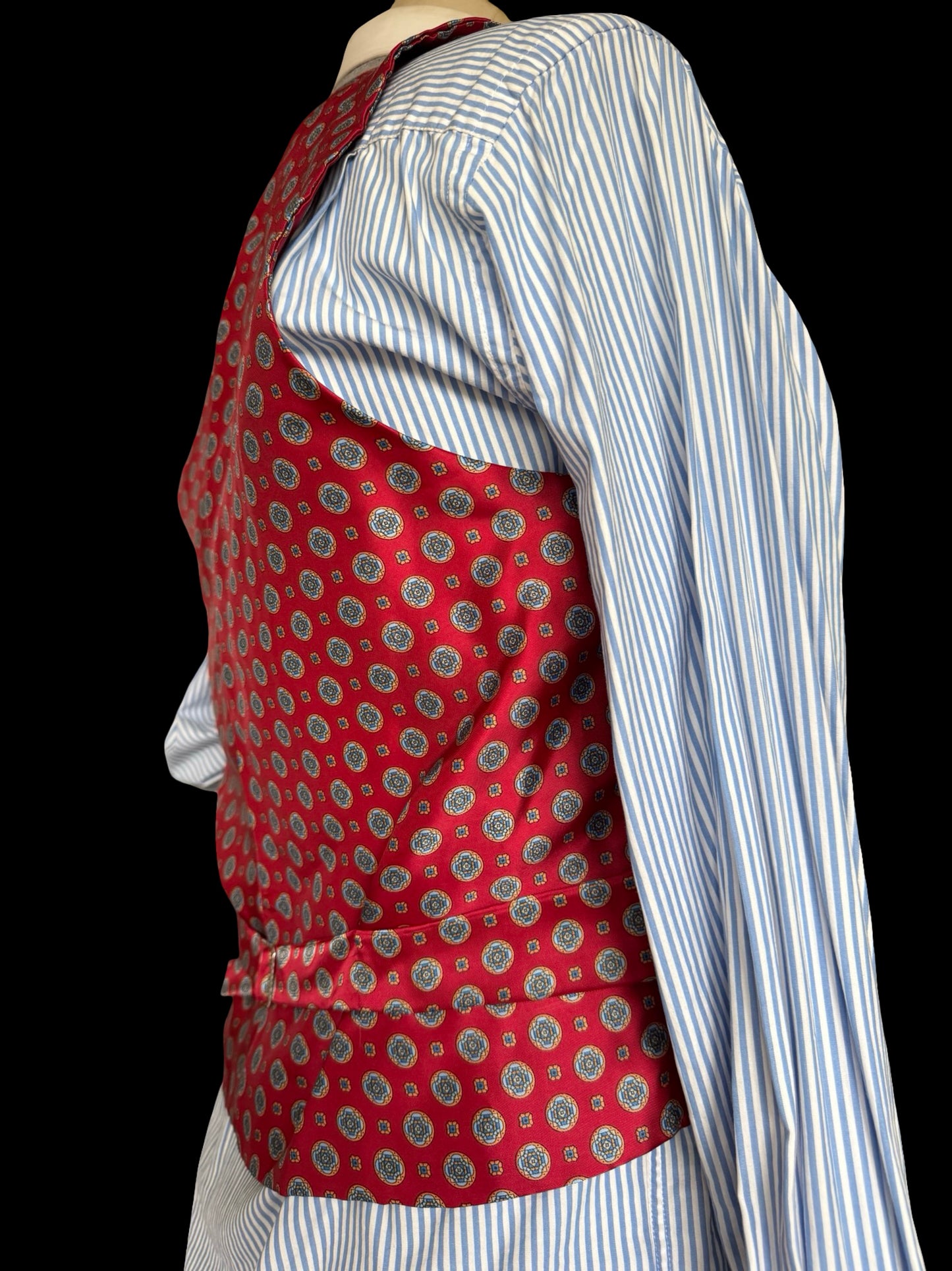 Bespoke Kent & Haste Savile Row Waistcoat & Trousers 40” / W36” Light Grey