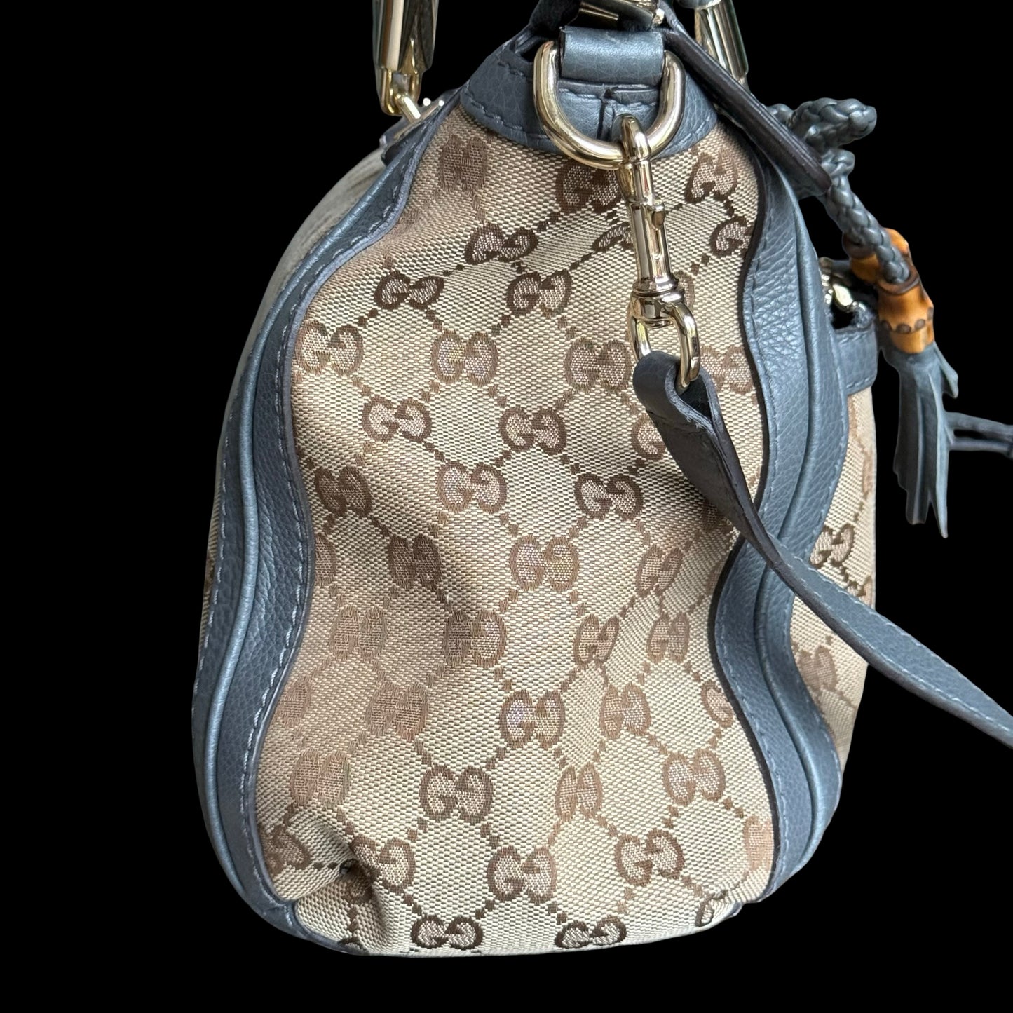 Women’s Gucci Canvas GG Bella Satchel Bag Handbag