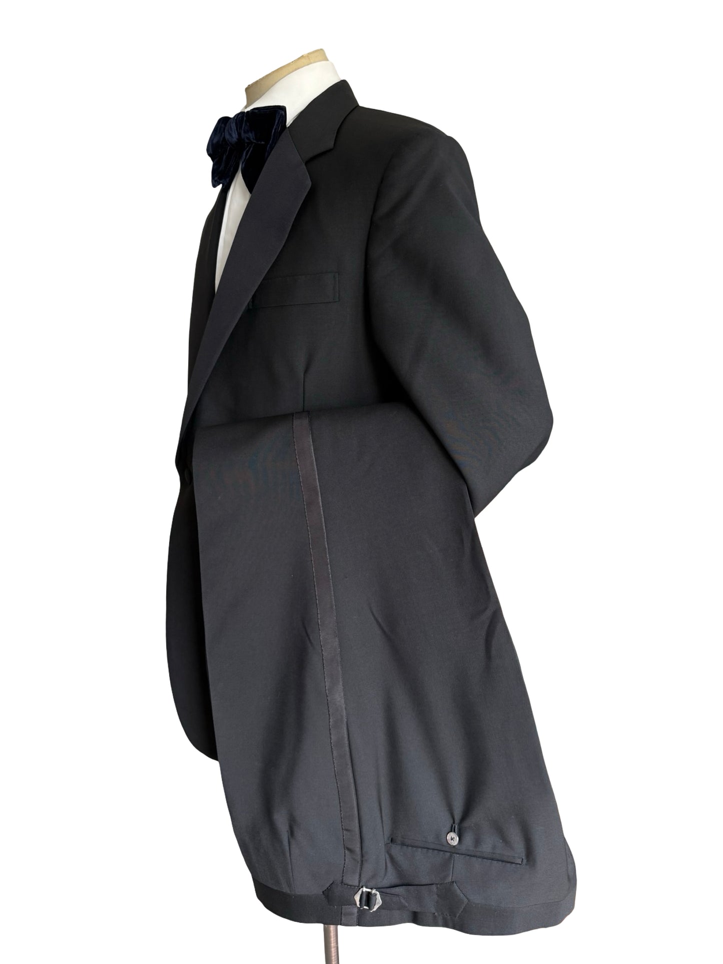 Bespoke Gieves & Hawkes Dinner Suit 42L / W38L Wool Mohair Full Canvas Tuxedo